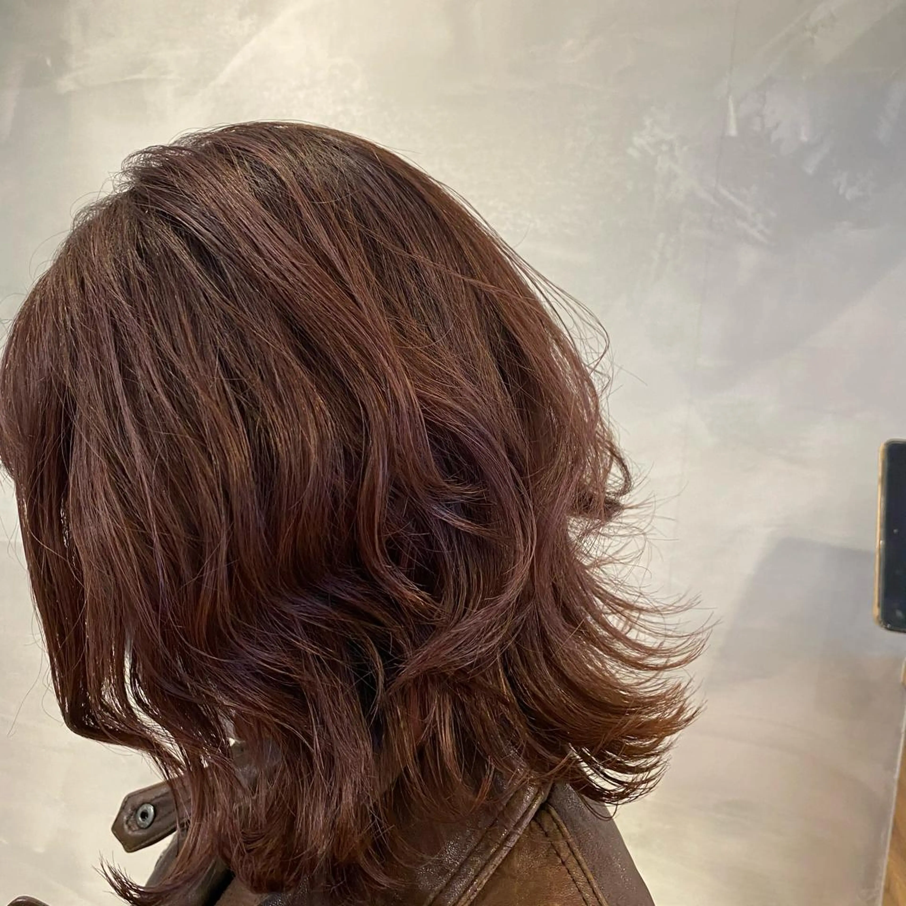 ミディアム 大久保 優香のヘアスタイル