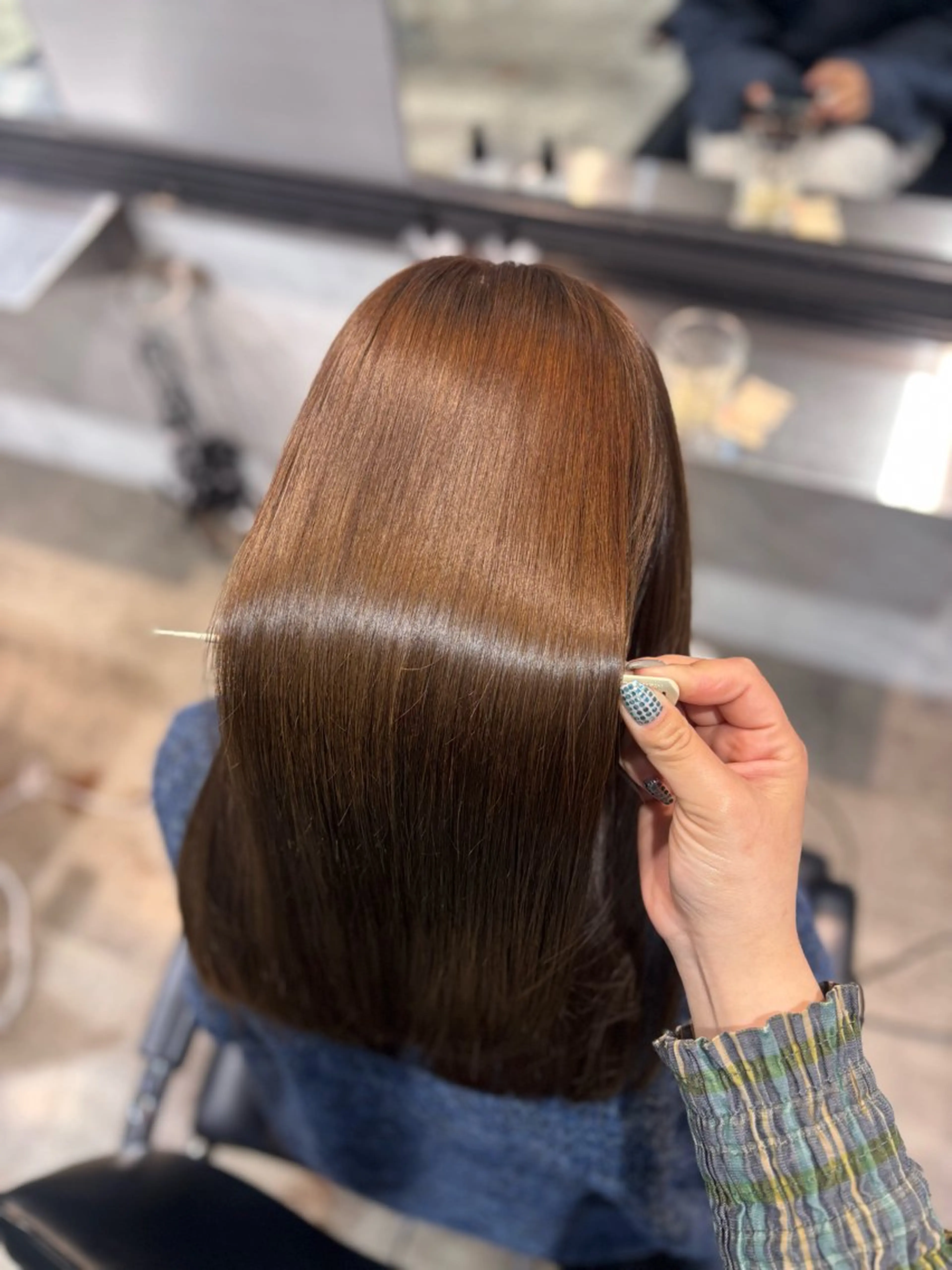 ロング ヘアカラー momoka ⠀のヘアスタイル