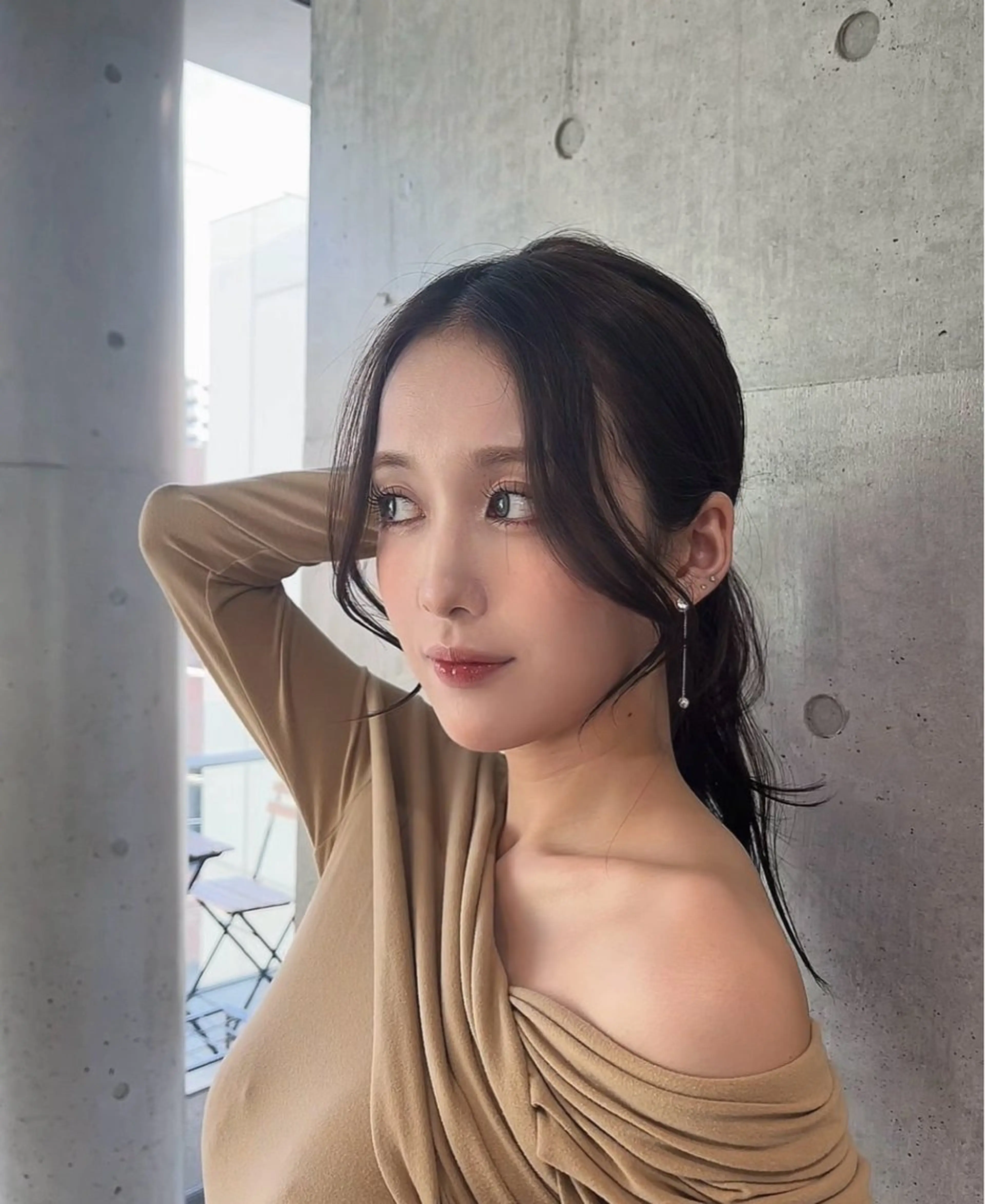 セミロング カラー カット トリートメント 🌫️大人韓国ヘア 🌫️naoyaのヘアスタイル