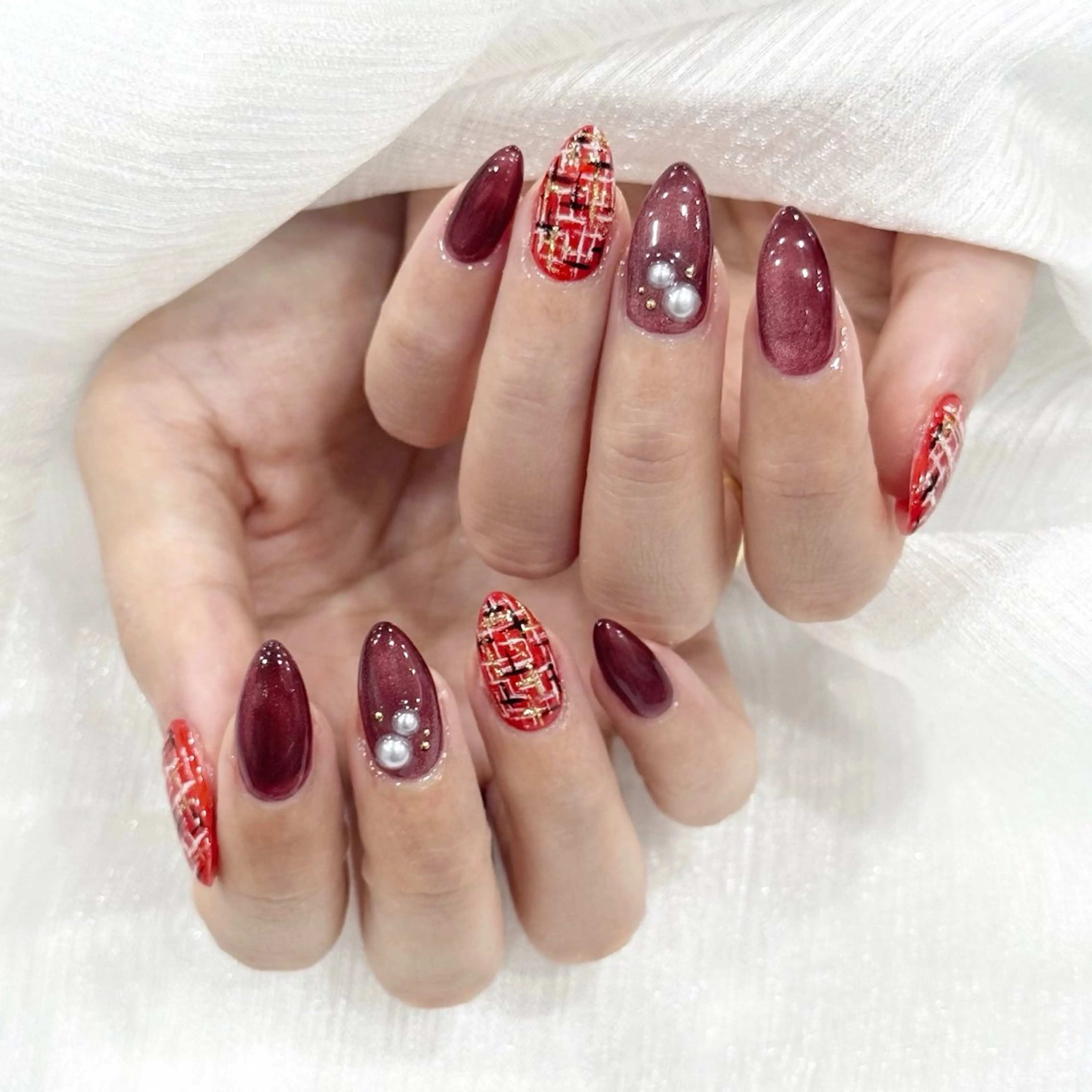 ネイル ハンドネイル 深井 聖羅のネイルデザイン