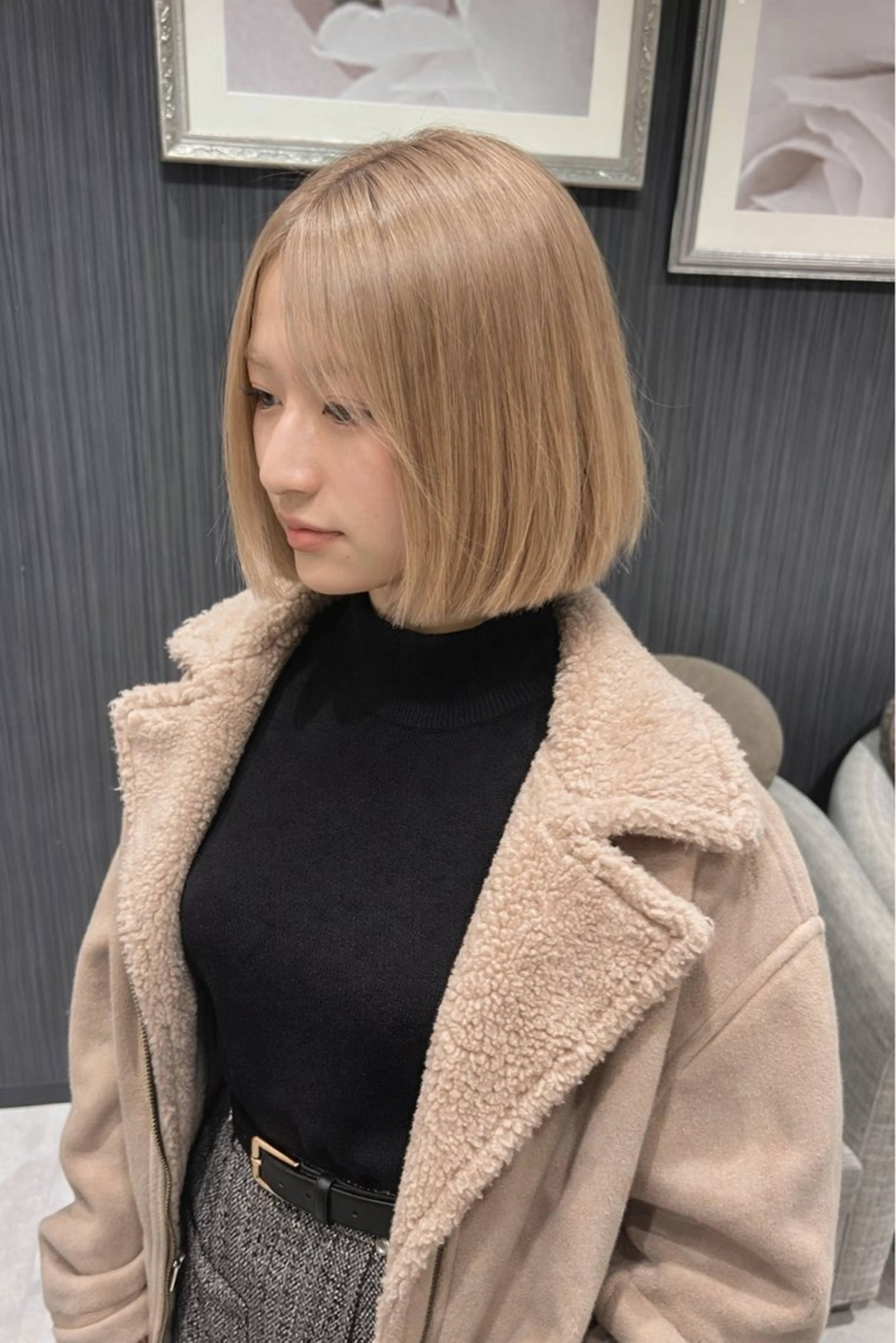 カラー 透明感のある艶髪なら 矢場町駅4番出口すぐのヘアスタイル