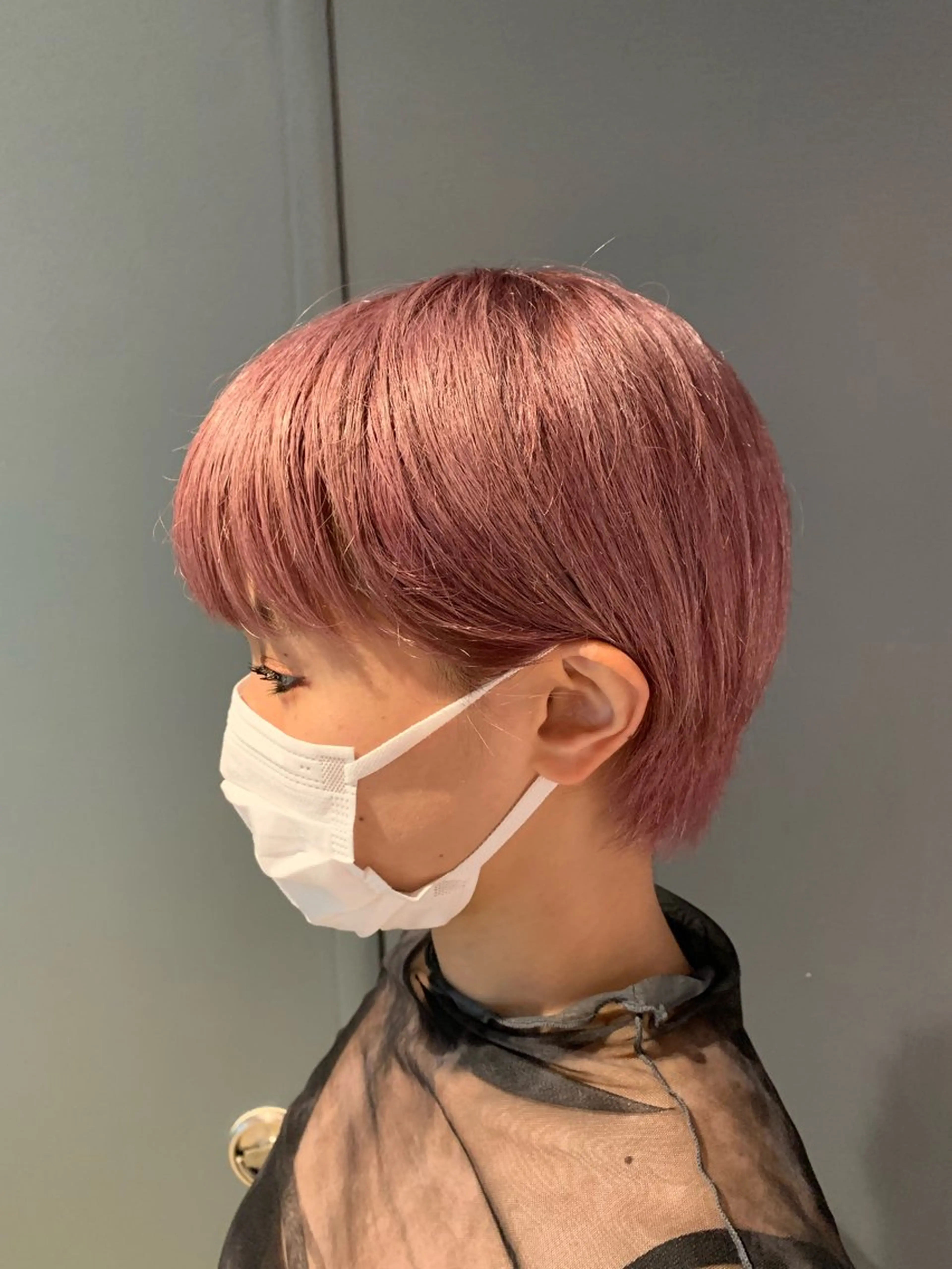 ショート カラー ヘアカラー トリートメント ✂︎ wakano shinpei✂︎のヘアスタイル