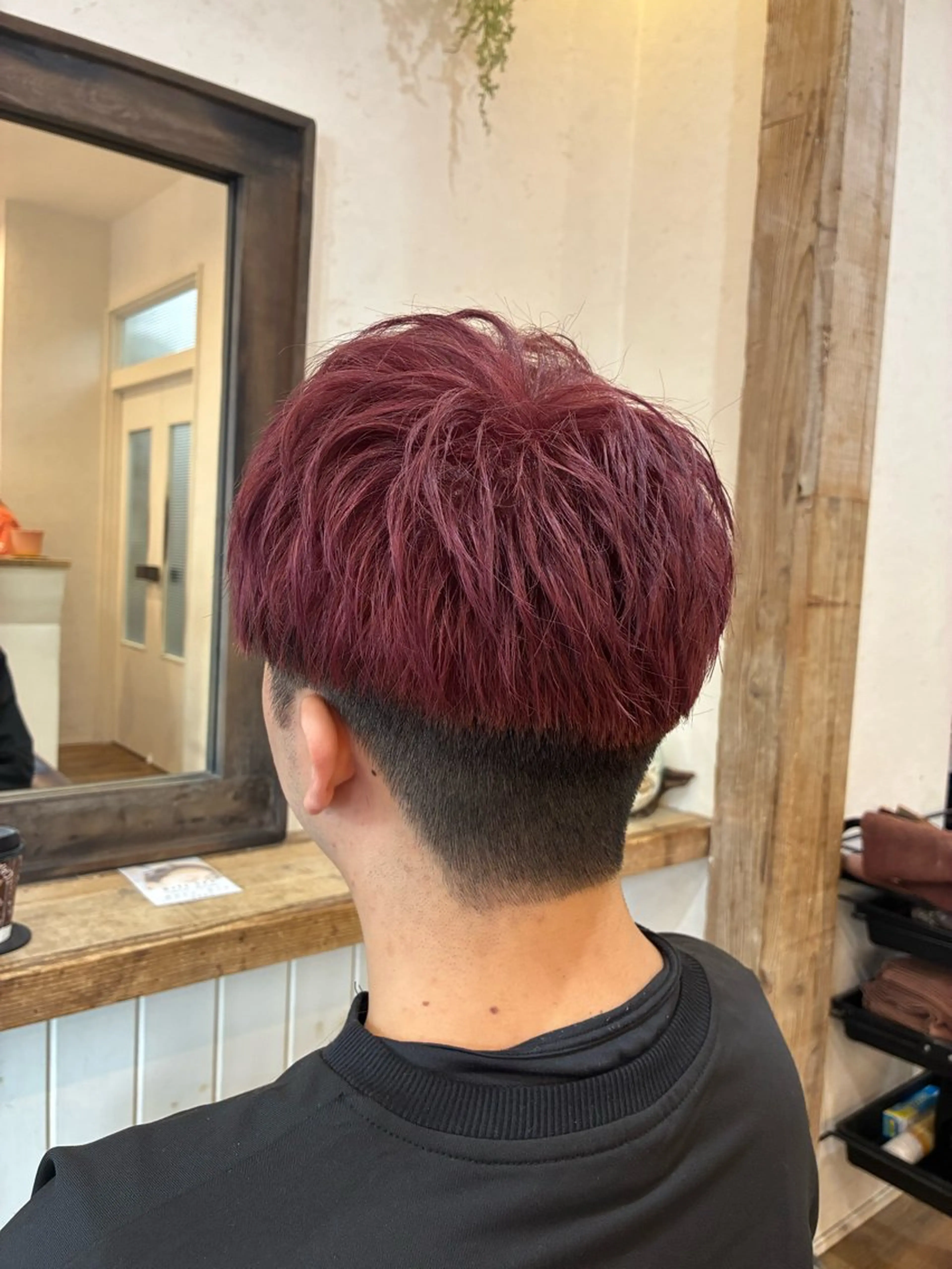 カラー メンズ ヘアカラー 阿部 翔一郎/暖色系カラーのヘアスタイル