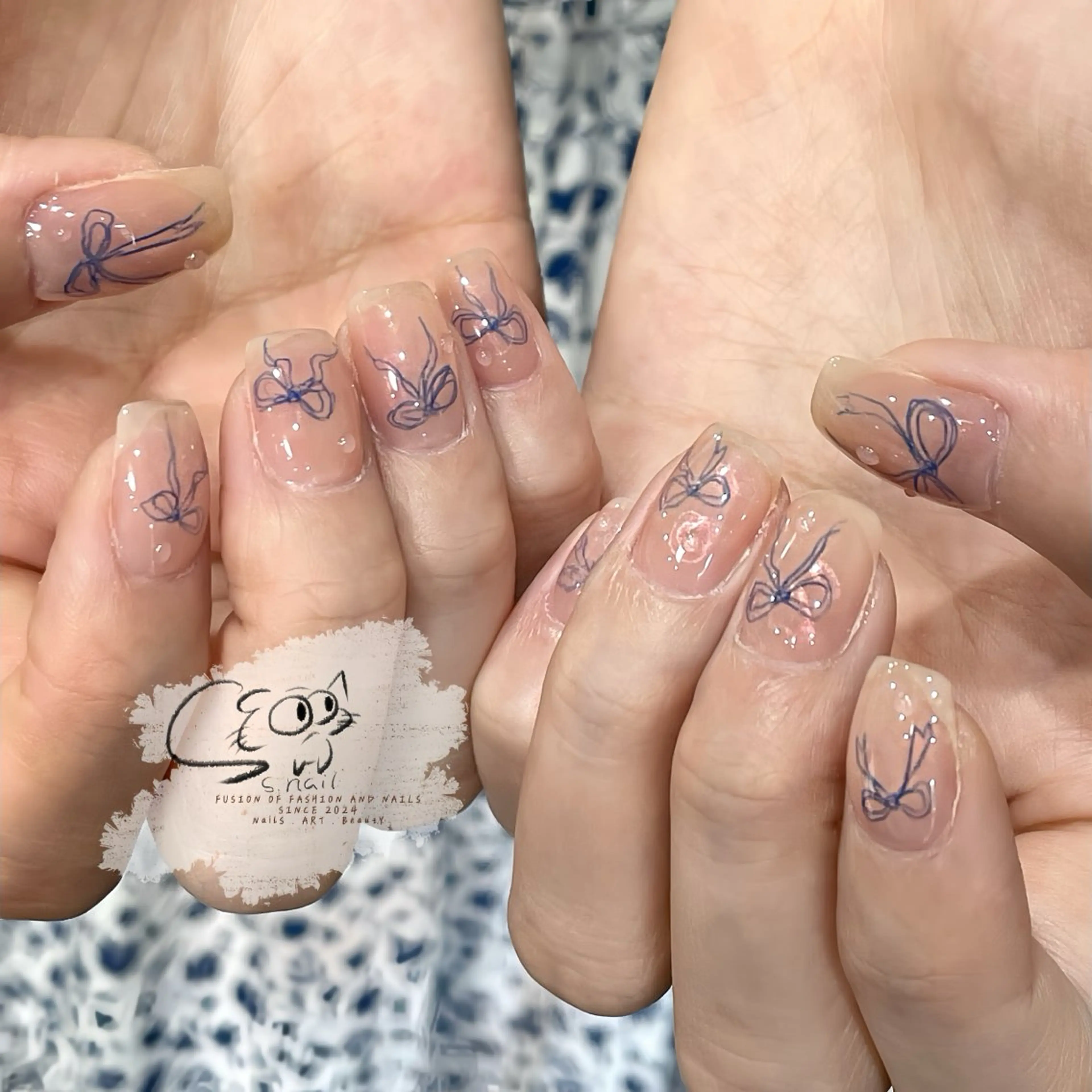 ネイル チークネイル フレンチネイル グラデーション マグネットネイル ワンカラーネイル ハンドネイル S.nail所属・S.nail _のネイルデザイン