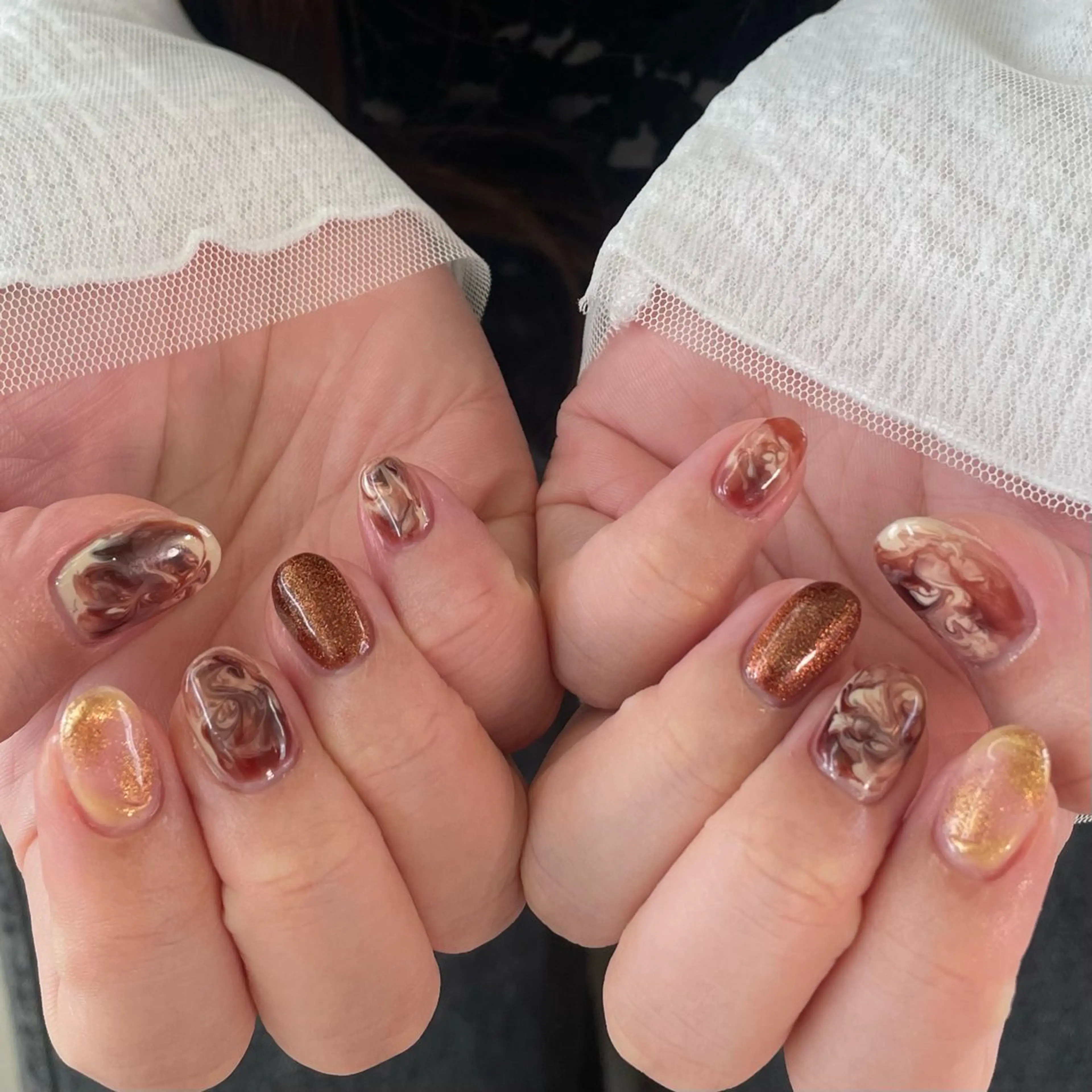 ネイル アートネイル ハンドネイル mir nail所属・momone .のネイルデザイン