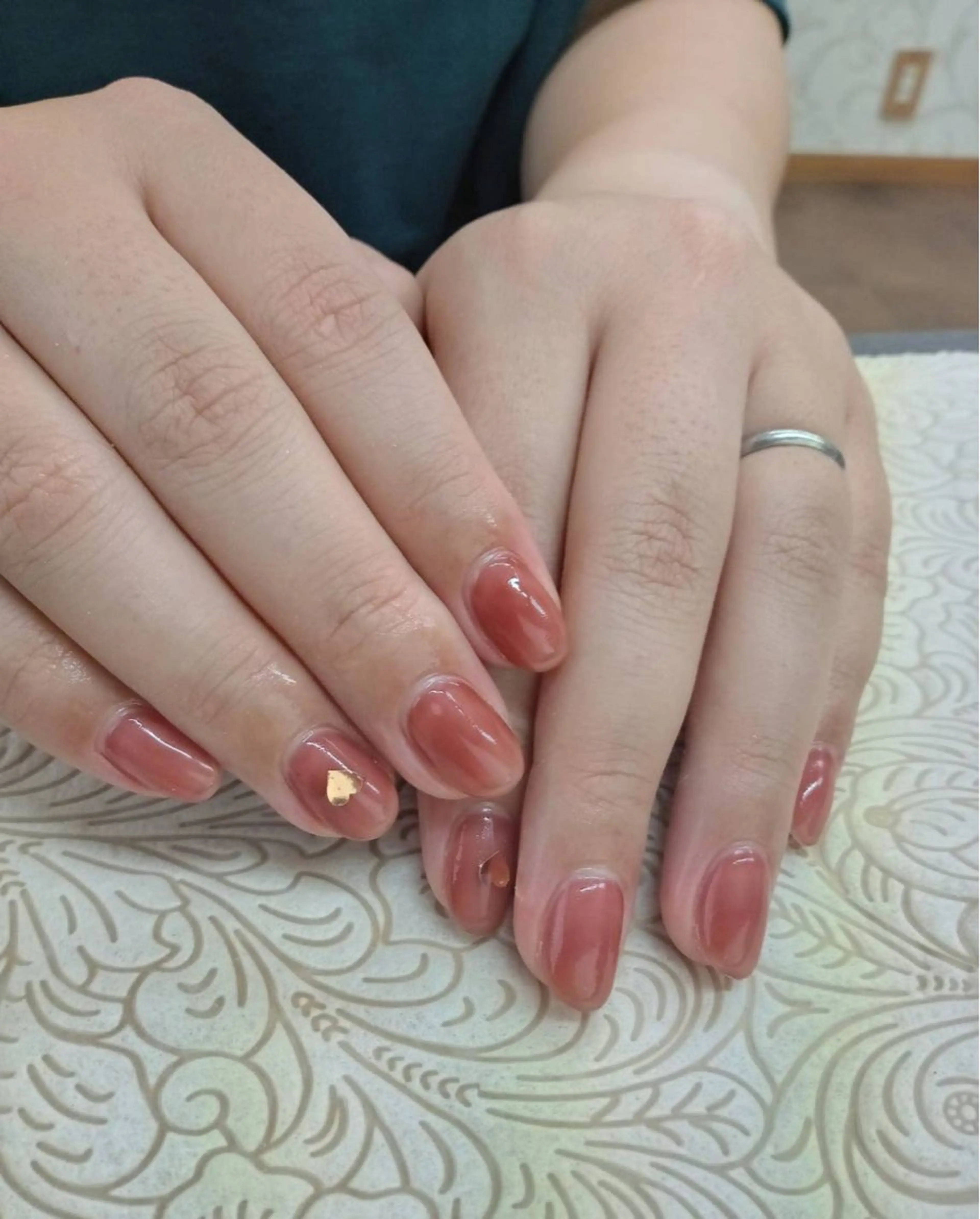 ネイル フラワーネイル precious nail room所属・precious nail roomのネイルデザイン