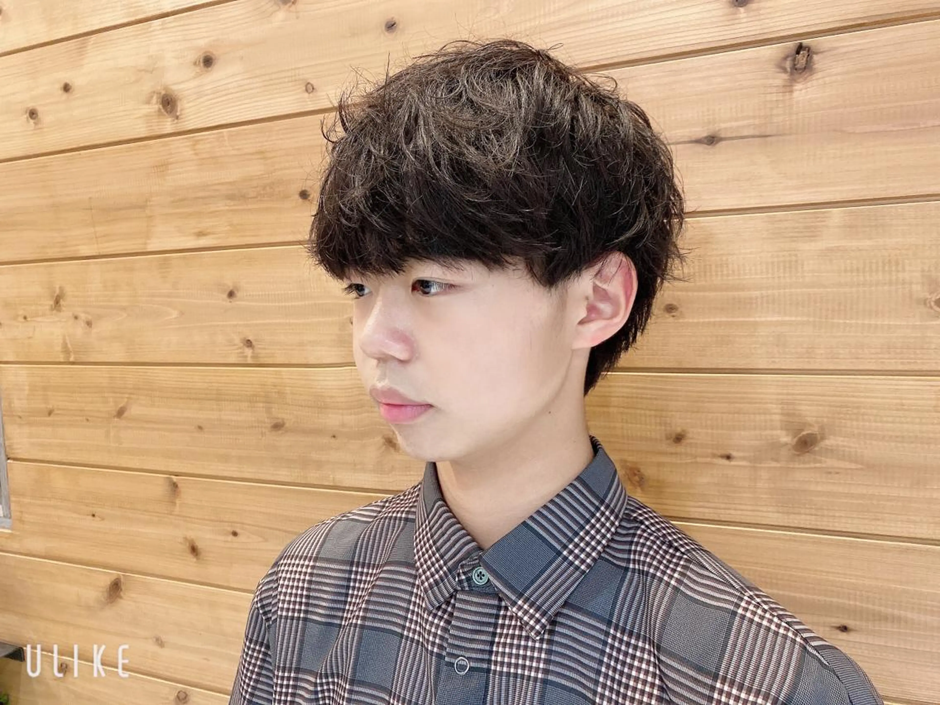 ショート パーマ メンズ カット パーマ トリートメント ill副店長 立和田純也のヘアスタイル