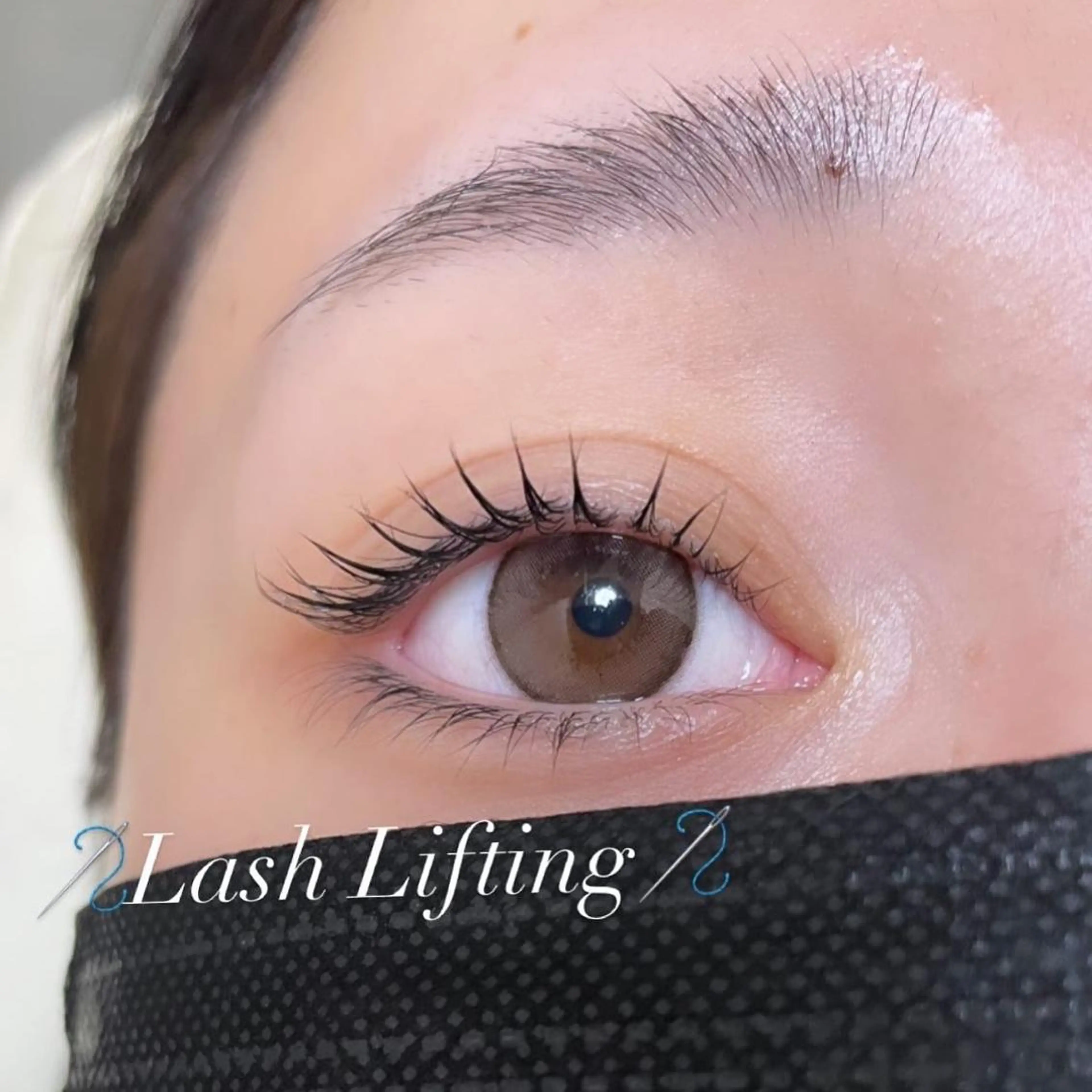 マツエク・マツパ まつげパーマ 一重×まつ毛パーマ Ribbon2所属・ami eyeを可愛く♡のマツエク・マツパデザイン