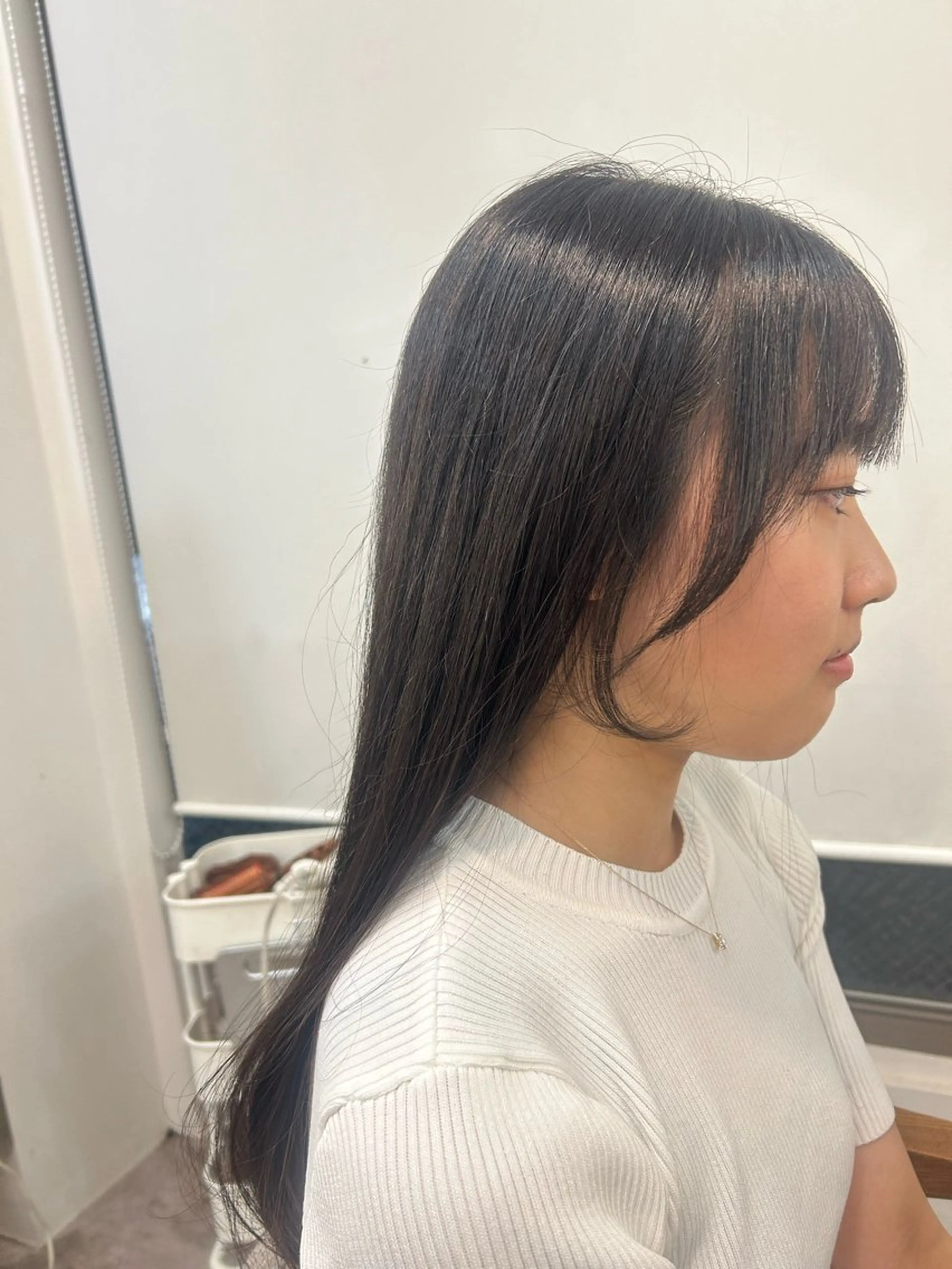 ロング 松谷 瑞姫のヘアスタイル