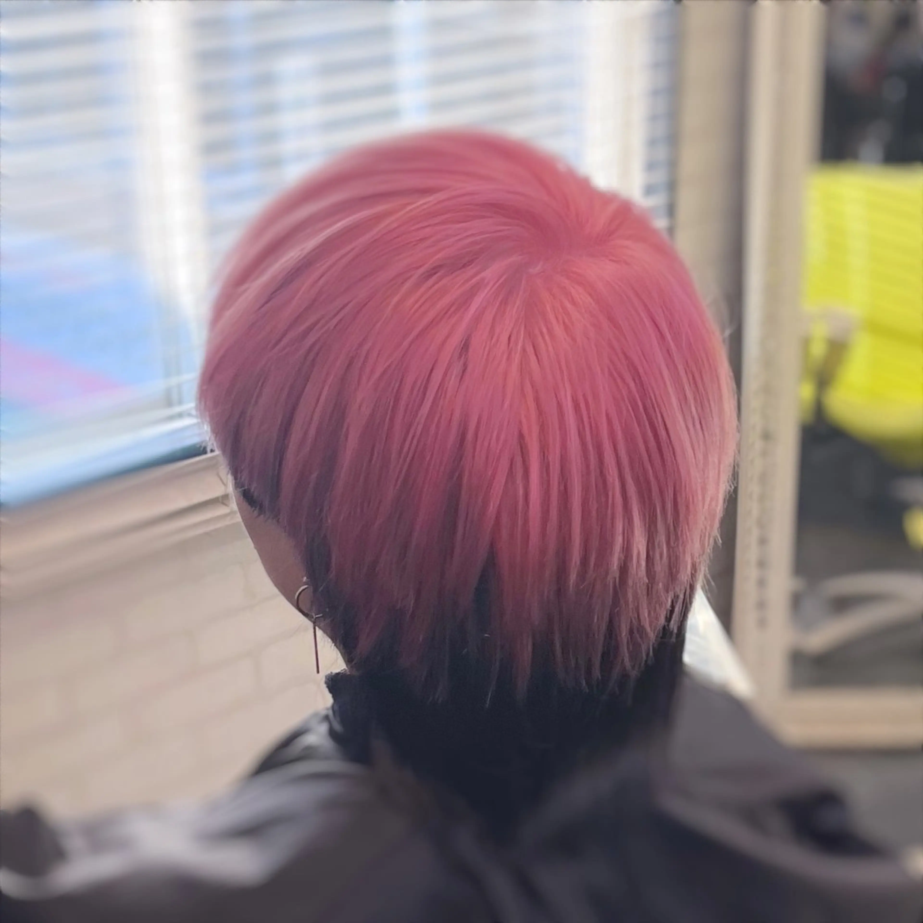 ショート カラー ピンクカラー ヘアカラー Kimura Shinyaのヘアスタイル