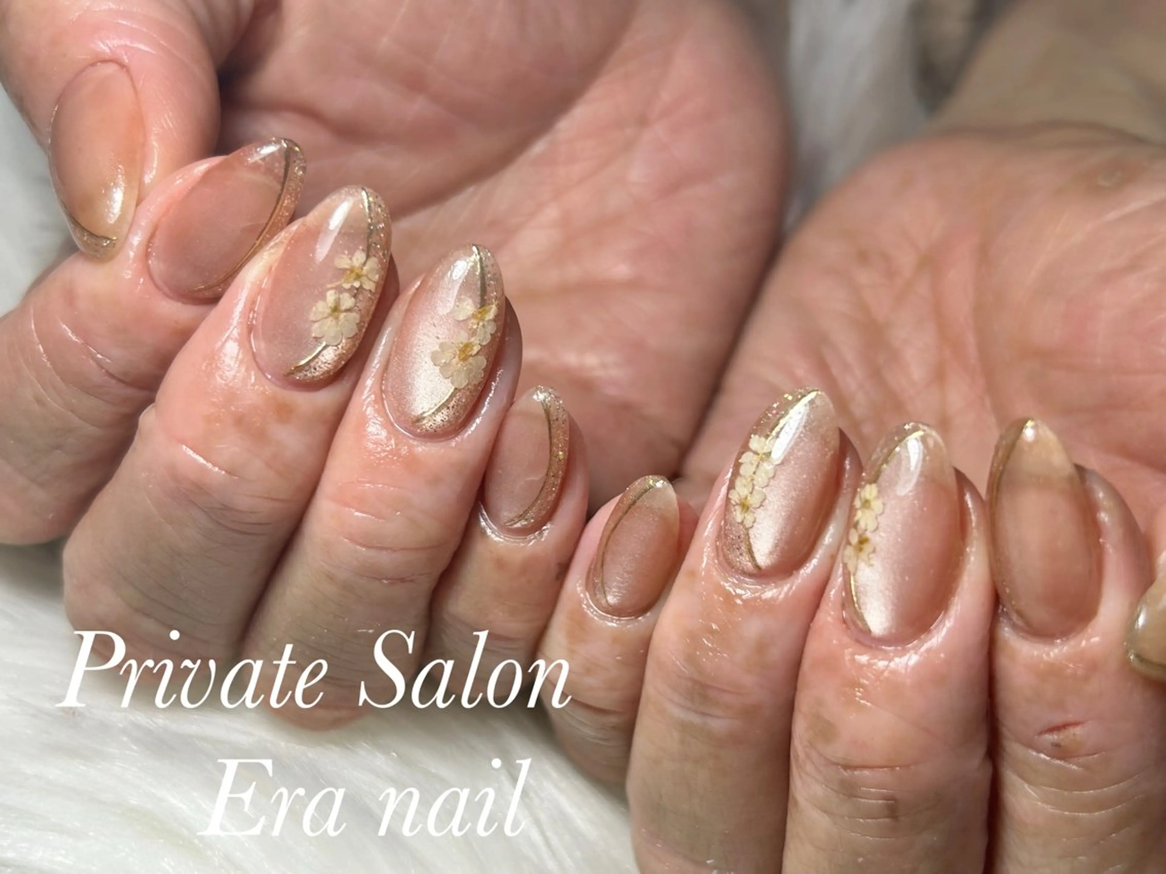 ネイル 持ち込み ハンドネイル Era nailのネイルデザイン