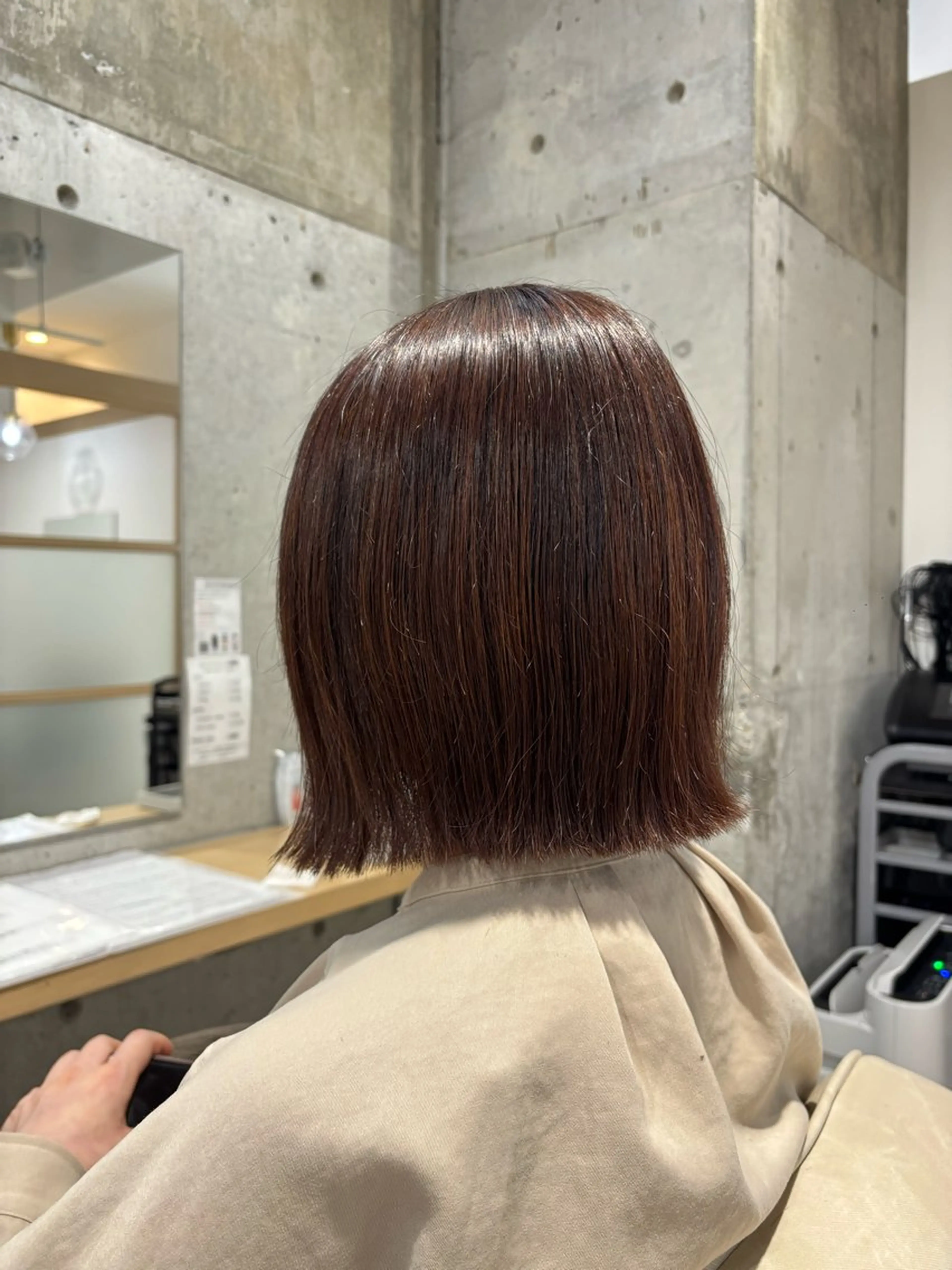 ミディアム 大曽根/艶カラー🌷 暖色/yuukaのヘアスタイル