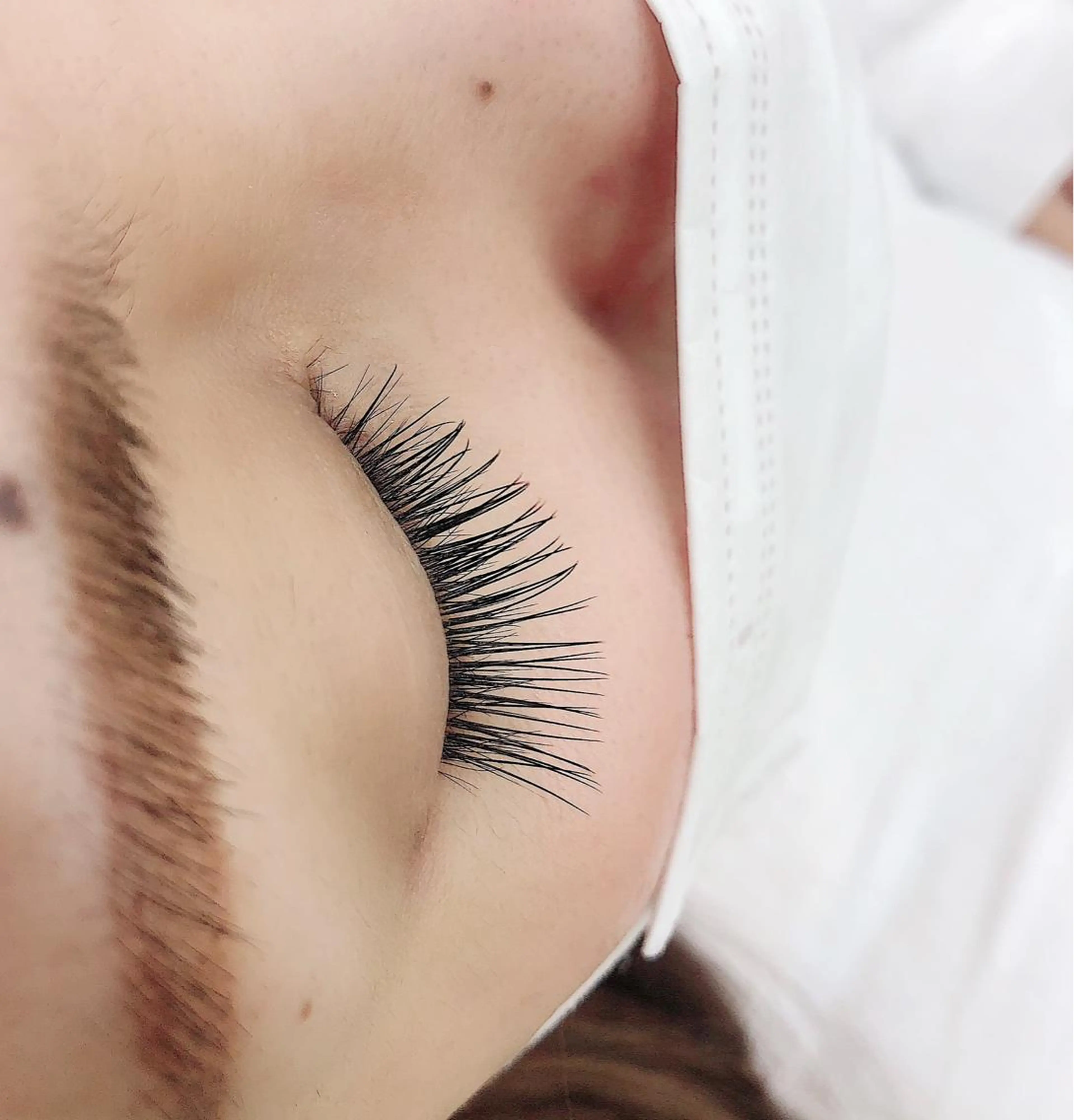 マツエク・マツパ Jカール ナチュラル 【那覇/束感まつ毛】 ｷｬﾒﾙのマツエク・マツパデザイン