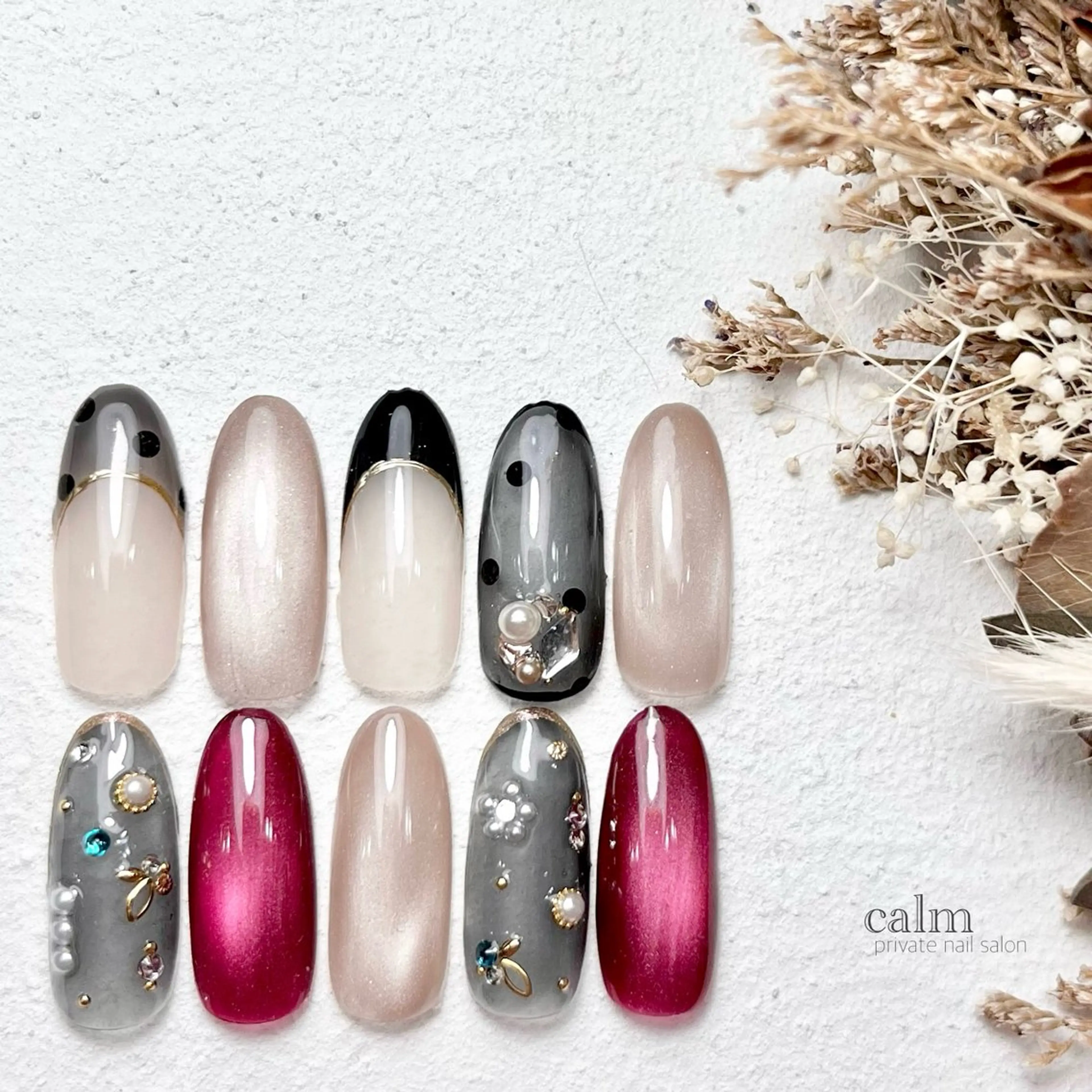 ネイル ハンドネイル calm 〔ｶｰﾑ〕のネイルデザイン