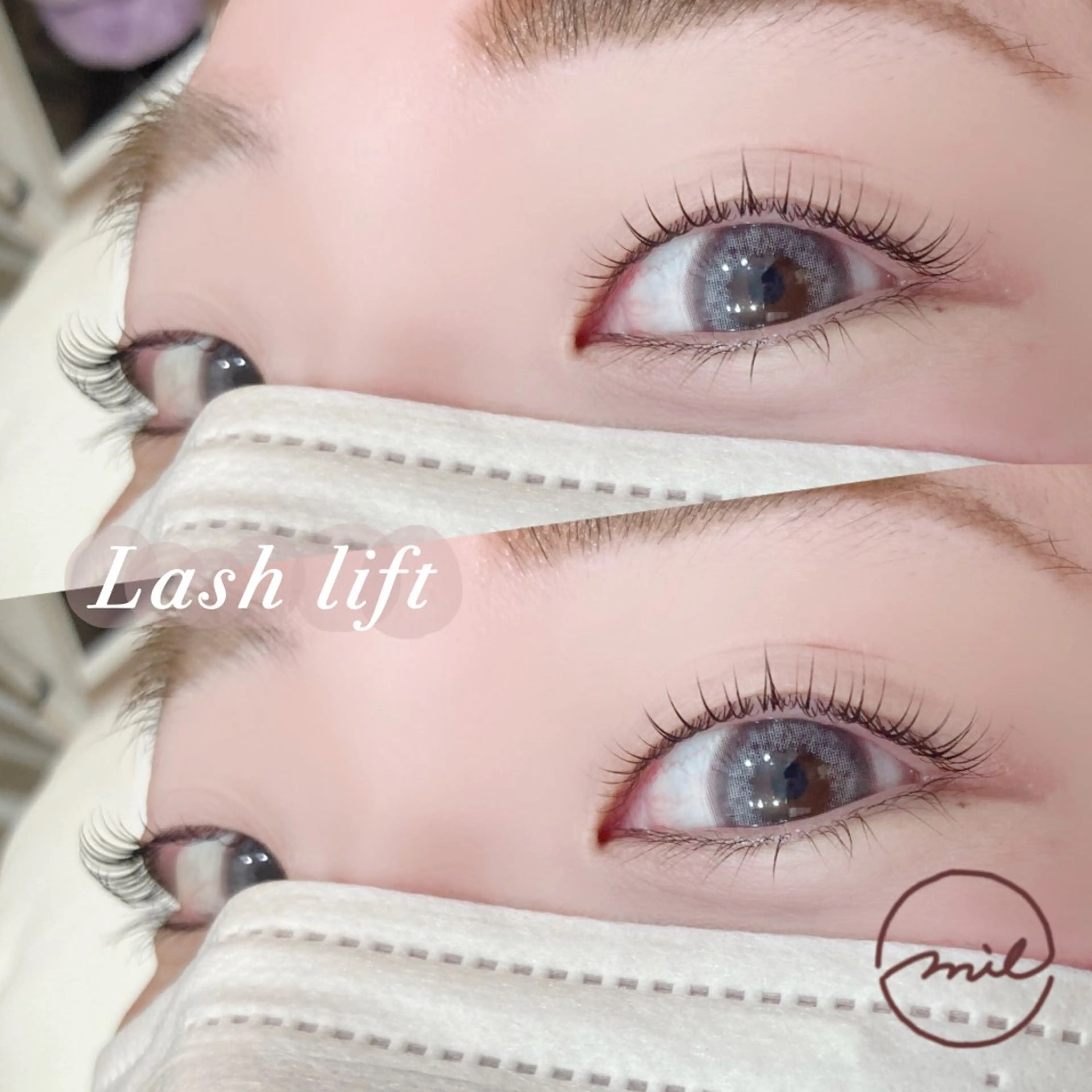 マツエク・マツパ マツパ mil❤︎ Kahoのマツエク・マツパデザイン