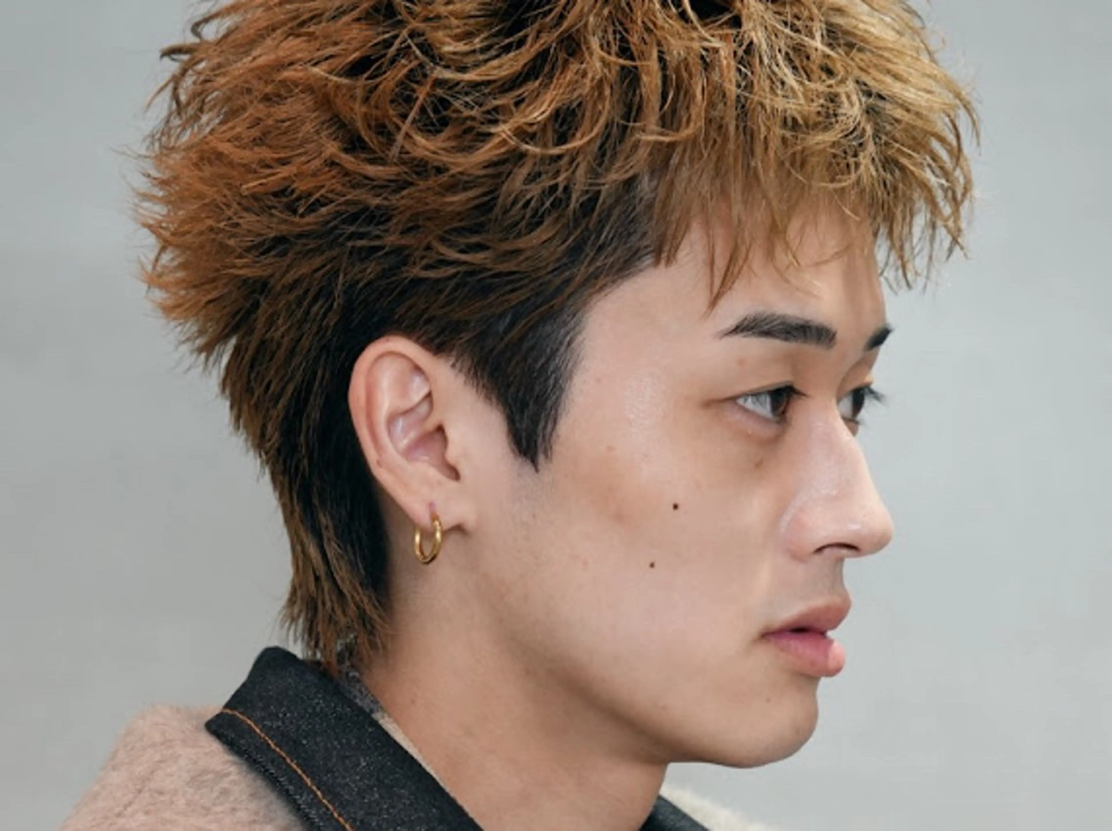 カラー パーマ メンズ fifth天神メンズ パーマ特化／内山遥斗のヘアスタイル