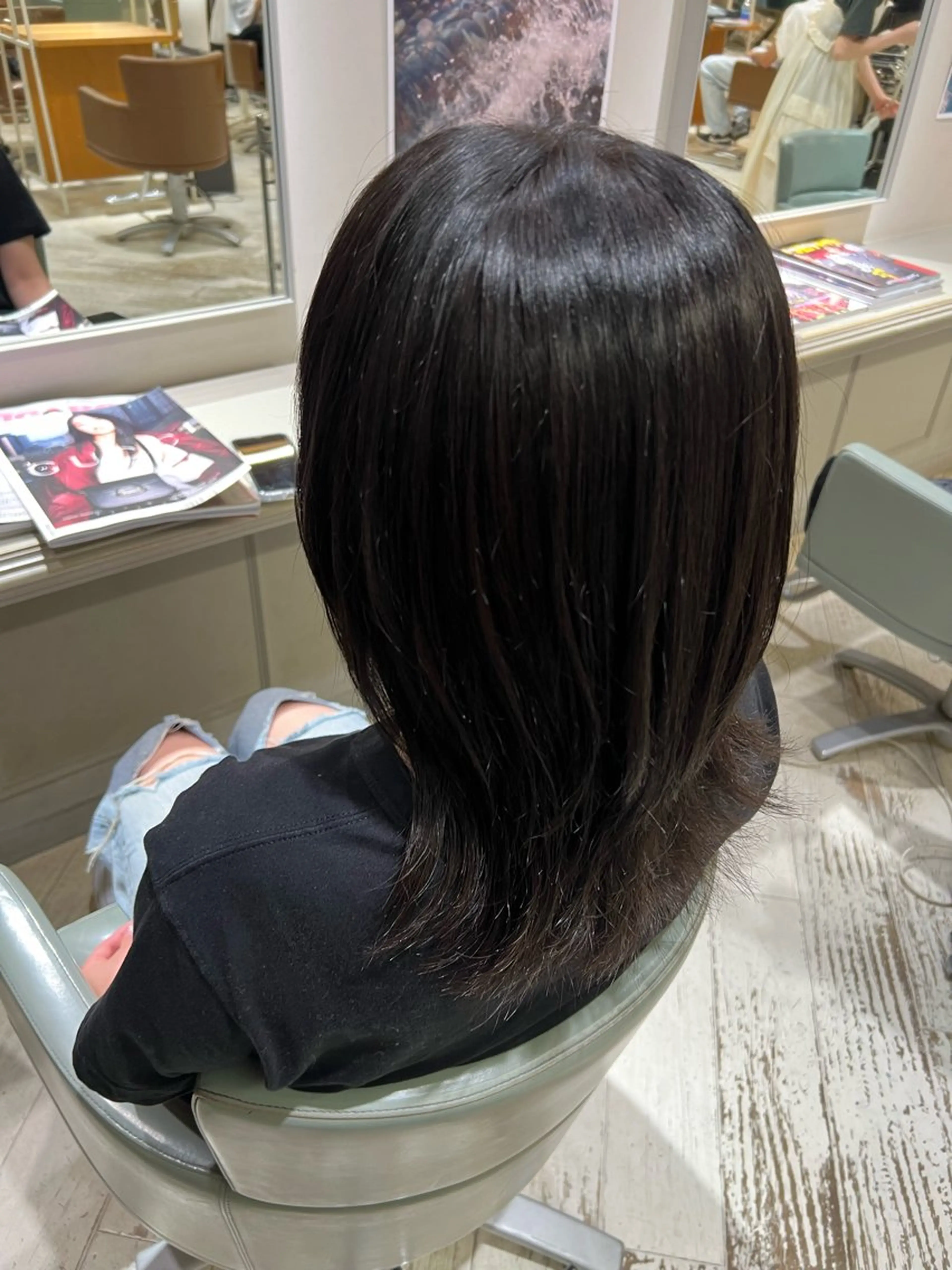 カラー ﾕｳﾅ/ パーマ🐰のヘアスタイル