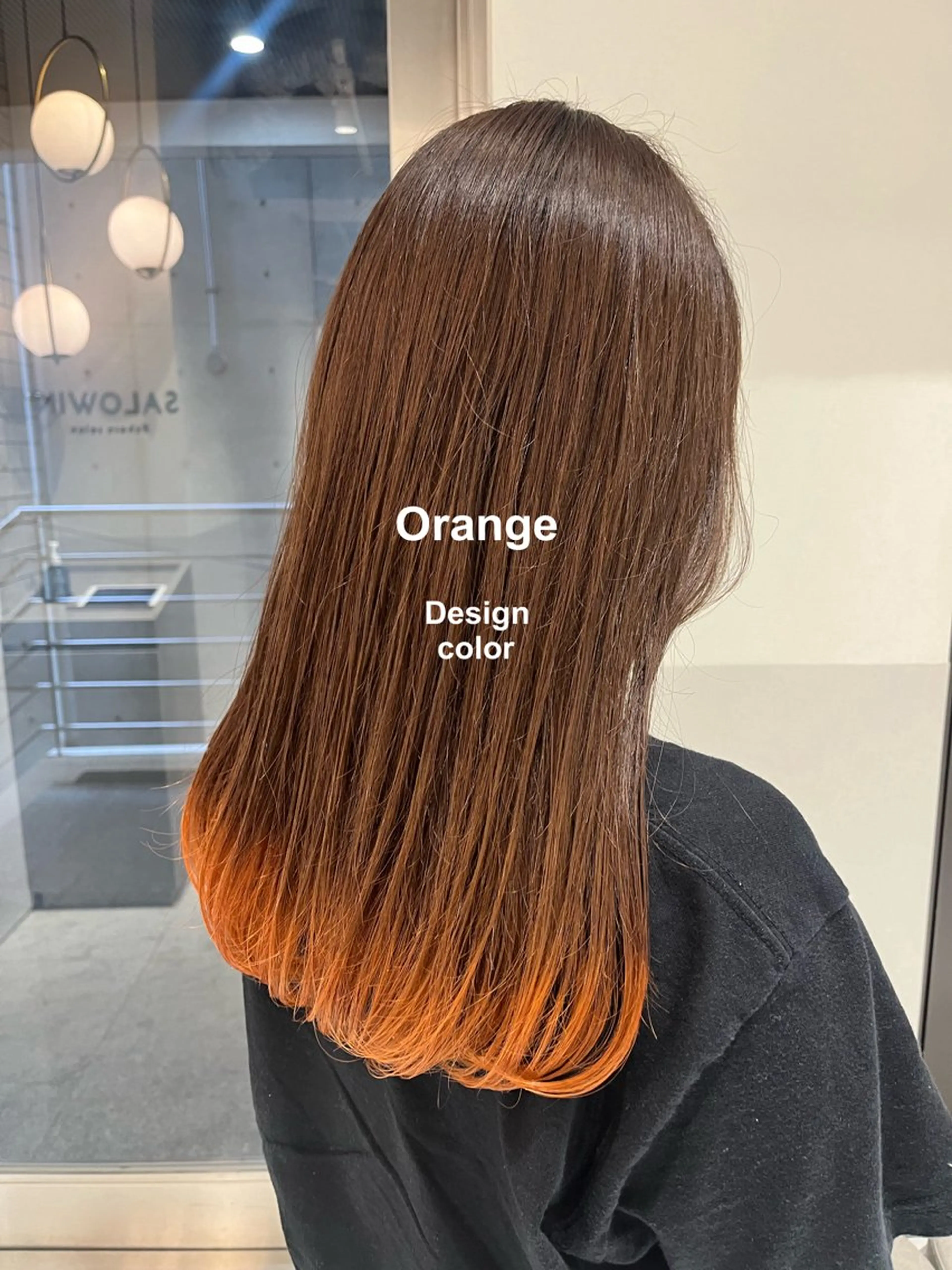 ロング カラー RINA🧤 デザインとボブのヘアスタイル