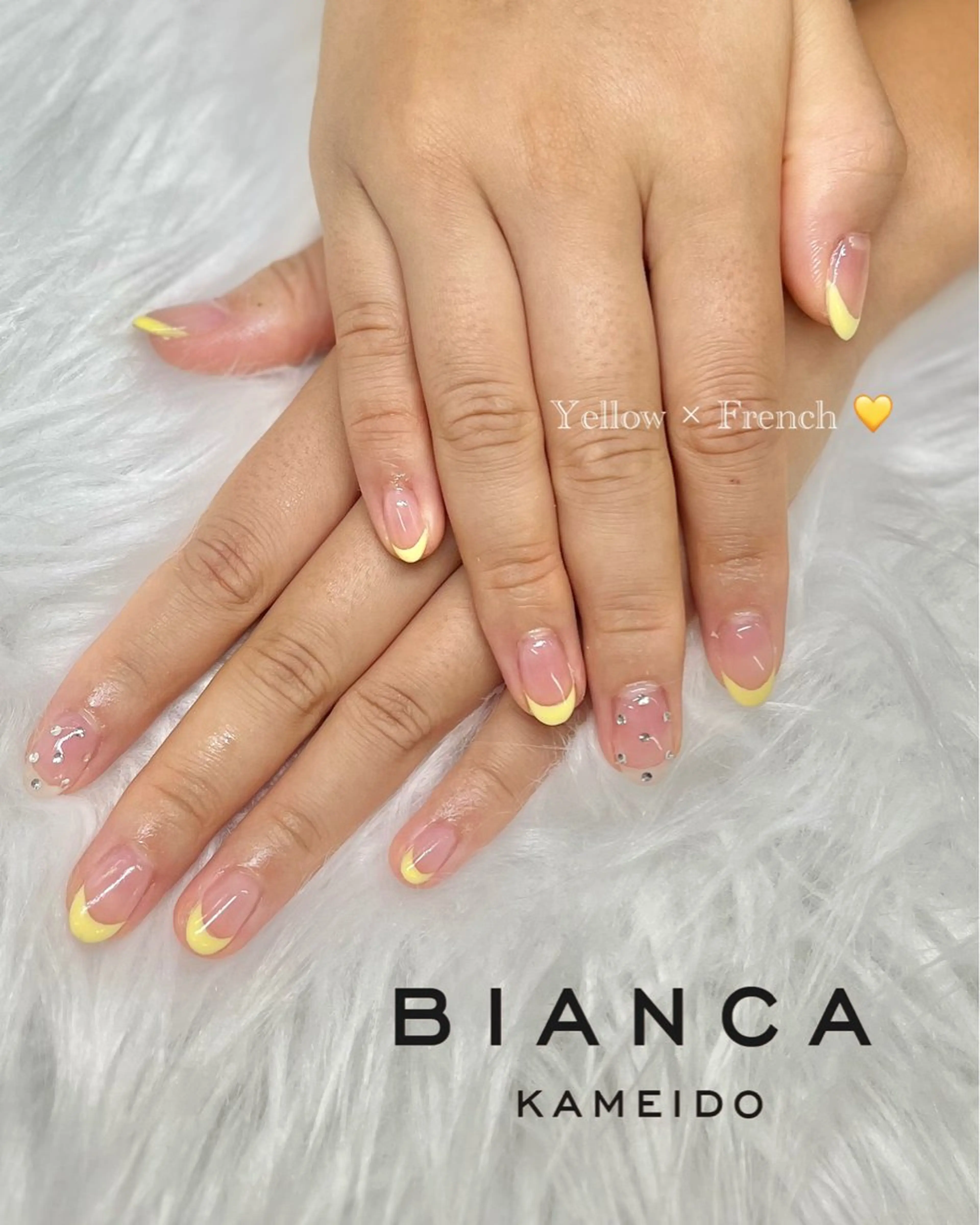 ネイル フレンチネイル ハンドネイル Bianca 亀戸店 🎀 植木のネイルデザイン