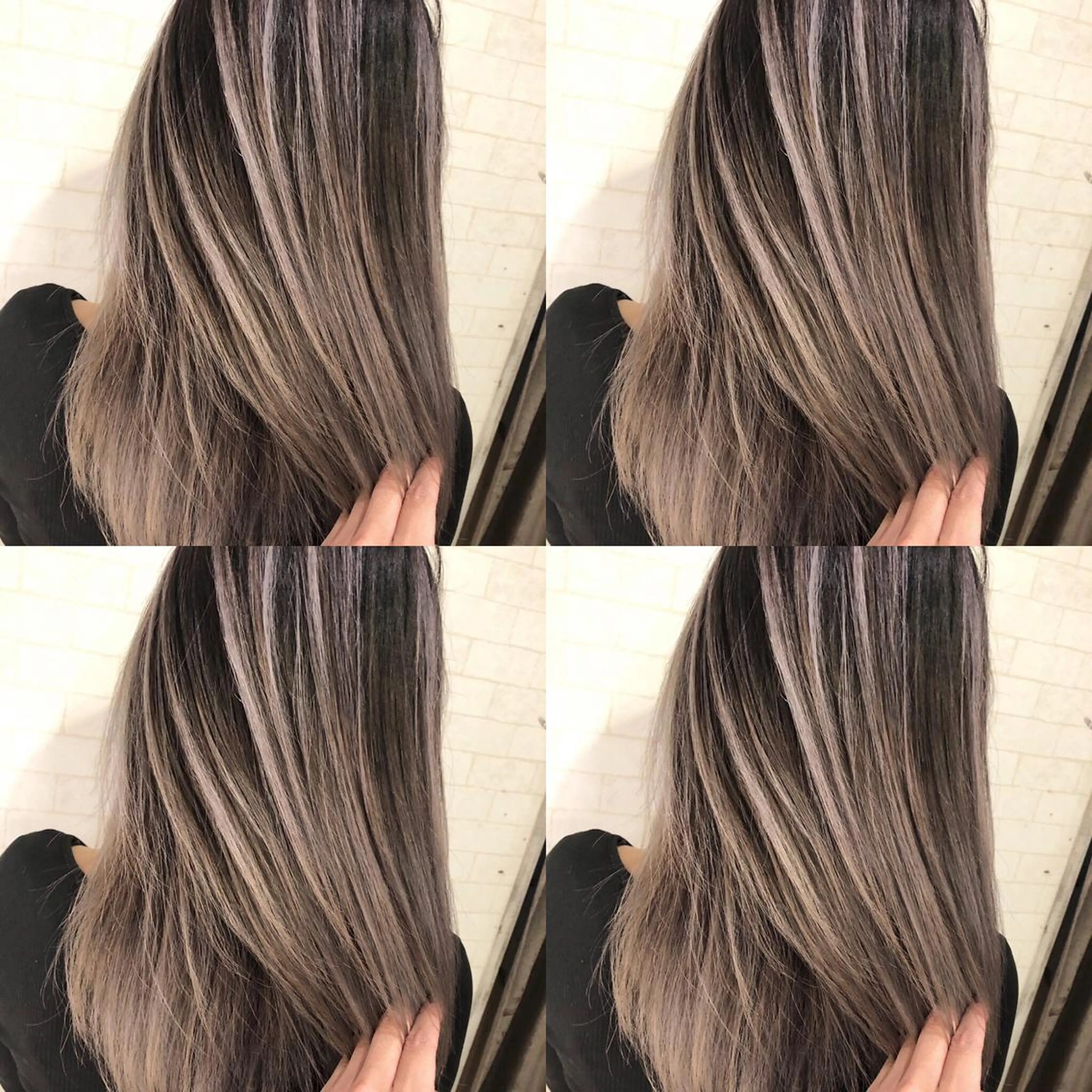 ミディアム カラー バレイヤージュ レイヤーカット カット ヘアカラー トリートメント JILBLAN京都 ショート/ハイライトのヘアスタイル