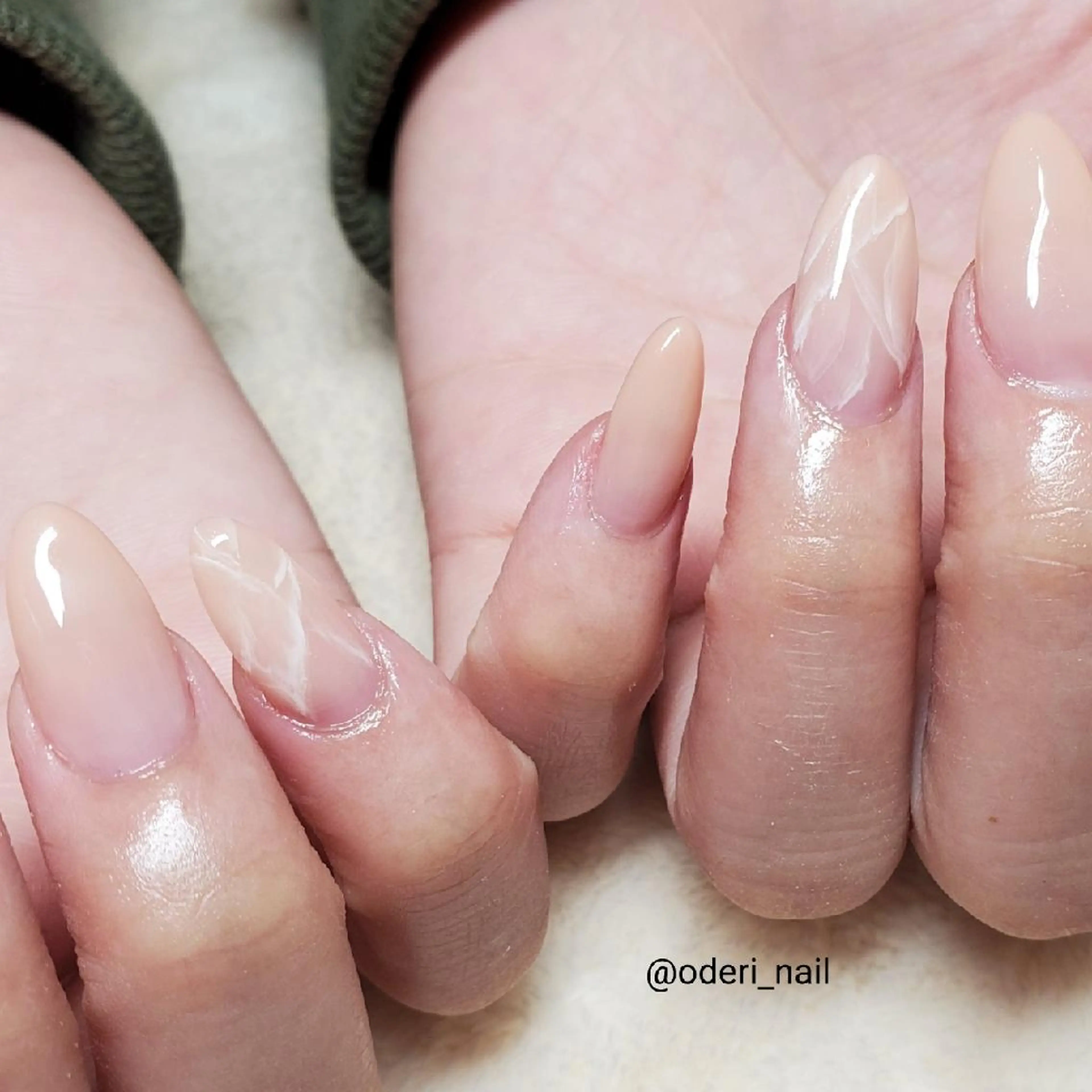 ネイル ジェルネイル スカルプネイル おで@ oderi_nailのネイルデザイン