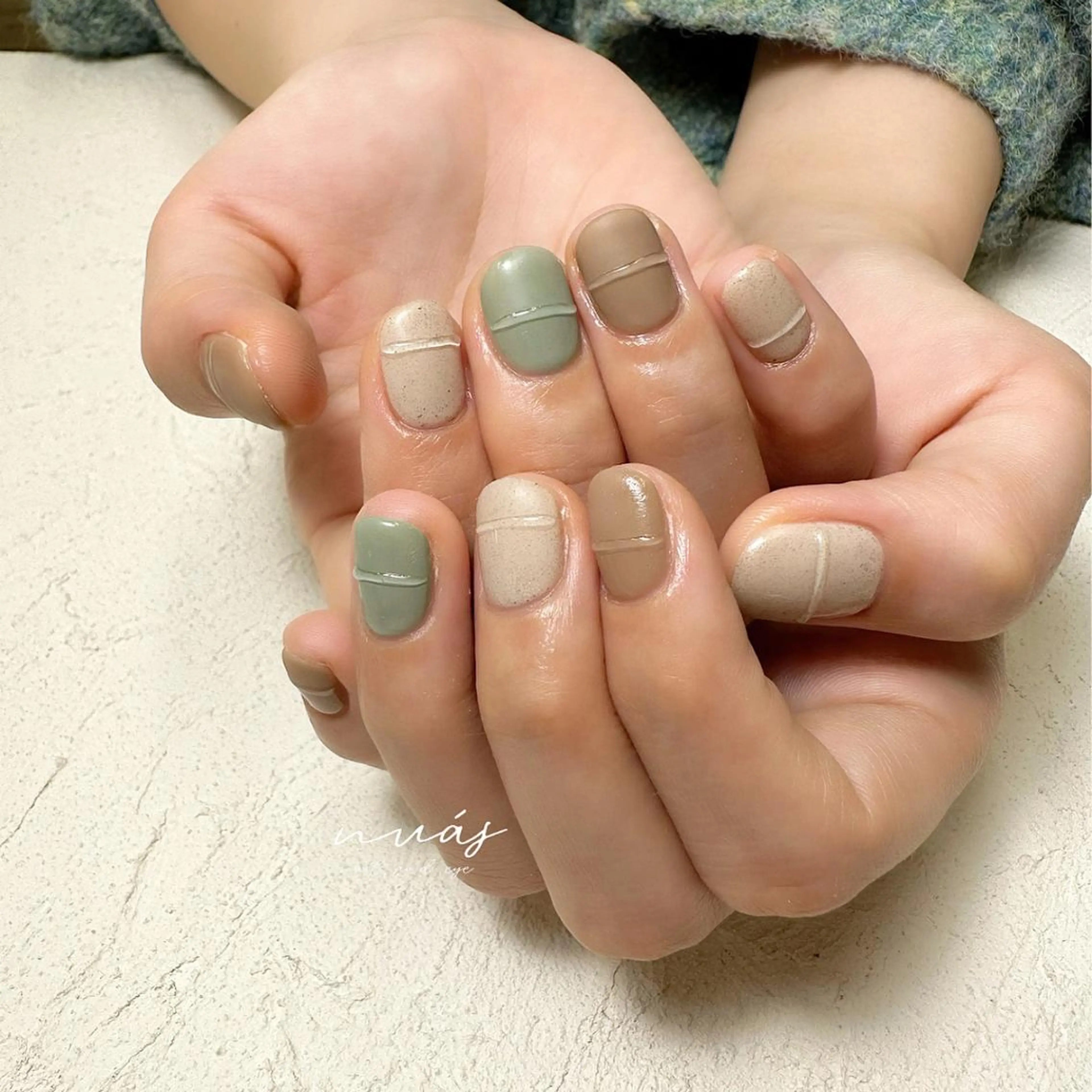 ネイル nuás ニュアーズのネイルデザイン