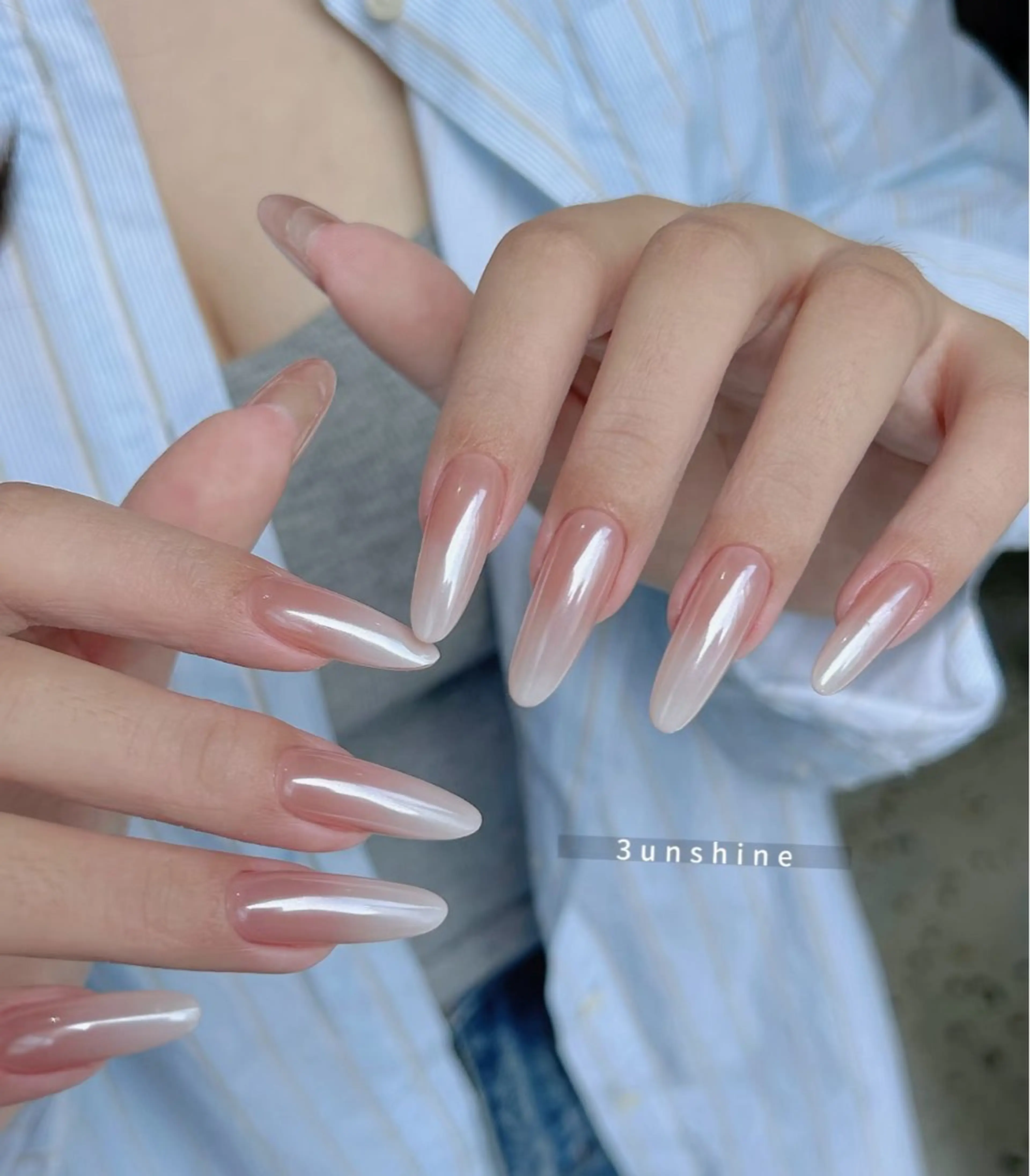 ネイル ハンドネイル 🫧 はる🩵のネイルデザイン