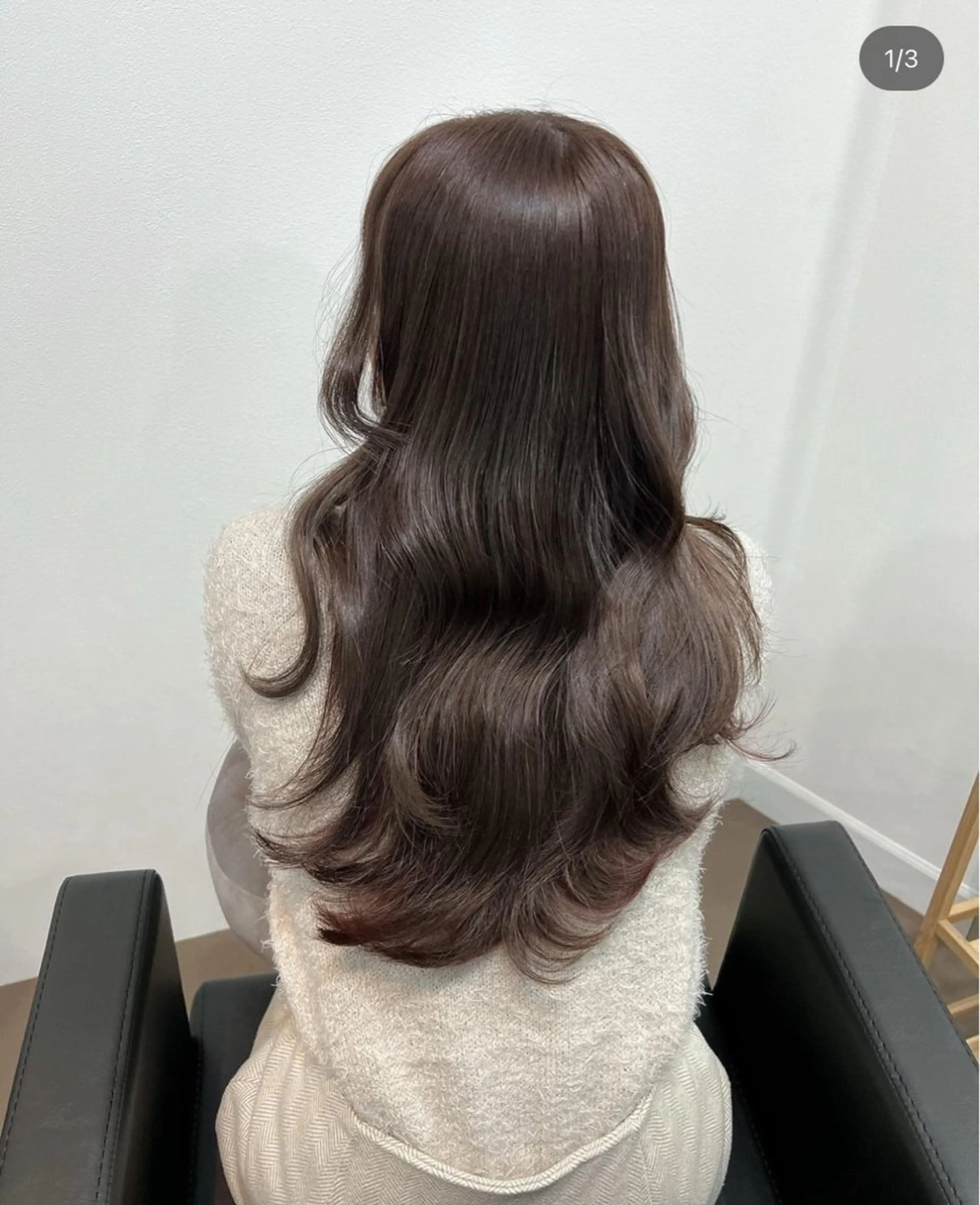 ロング カラー 加藤 詩流のヘアスタイル