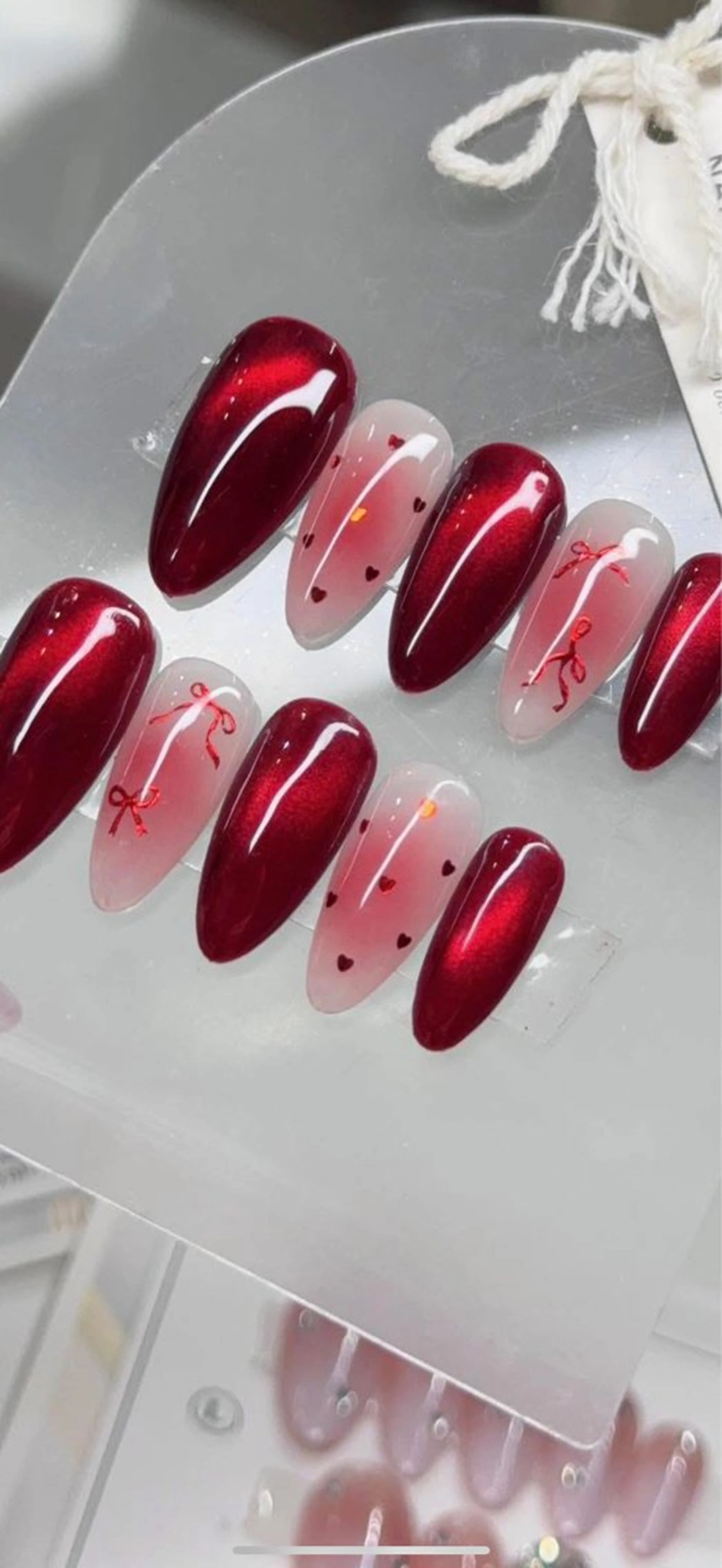 ネイル オーロラネイル チークネイル フットネイル フレンチネイル 韓国ネイル ハンドネイル Lumi Nailのネイルデザイン