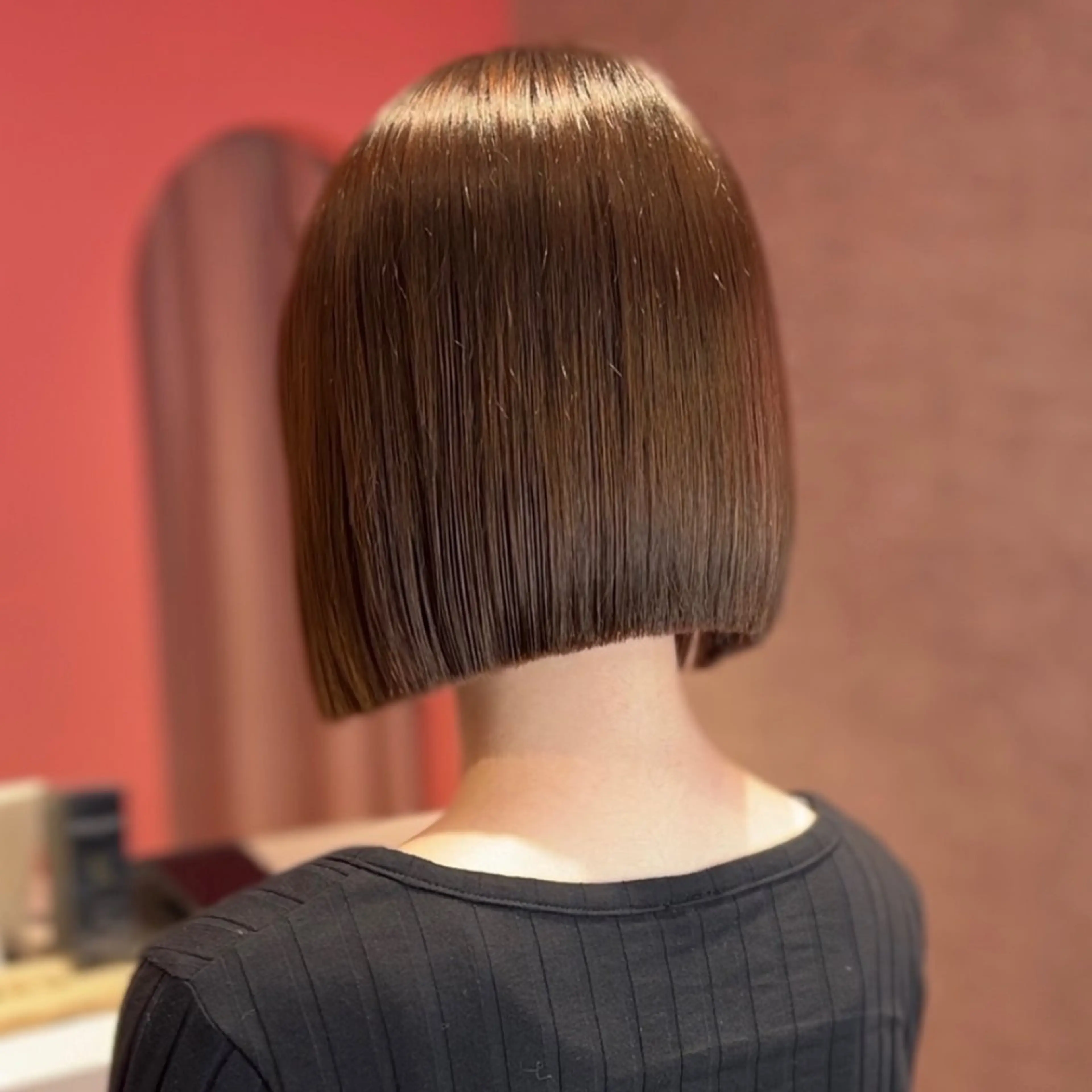 ショート カラー カット ヘアカラー 縮毛矯正 トリートメント 莉乃/縮毛矯正/髪質 改善/艶カラーのヘアスタイル