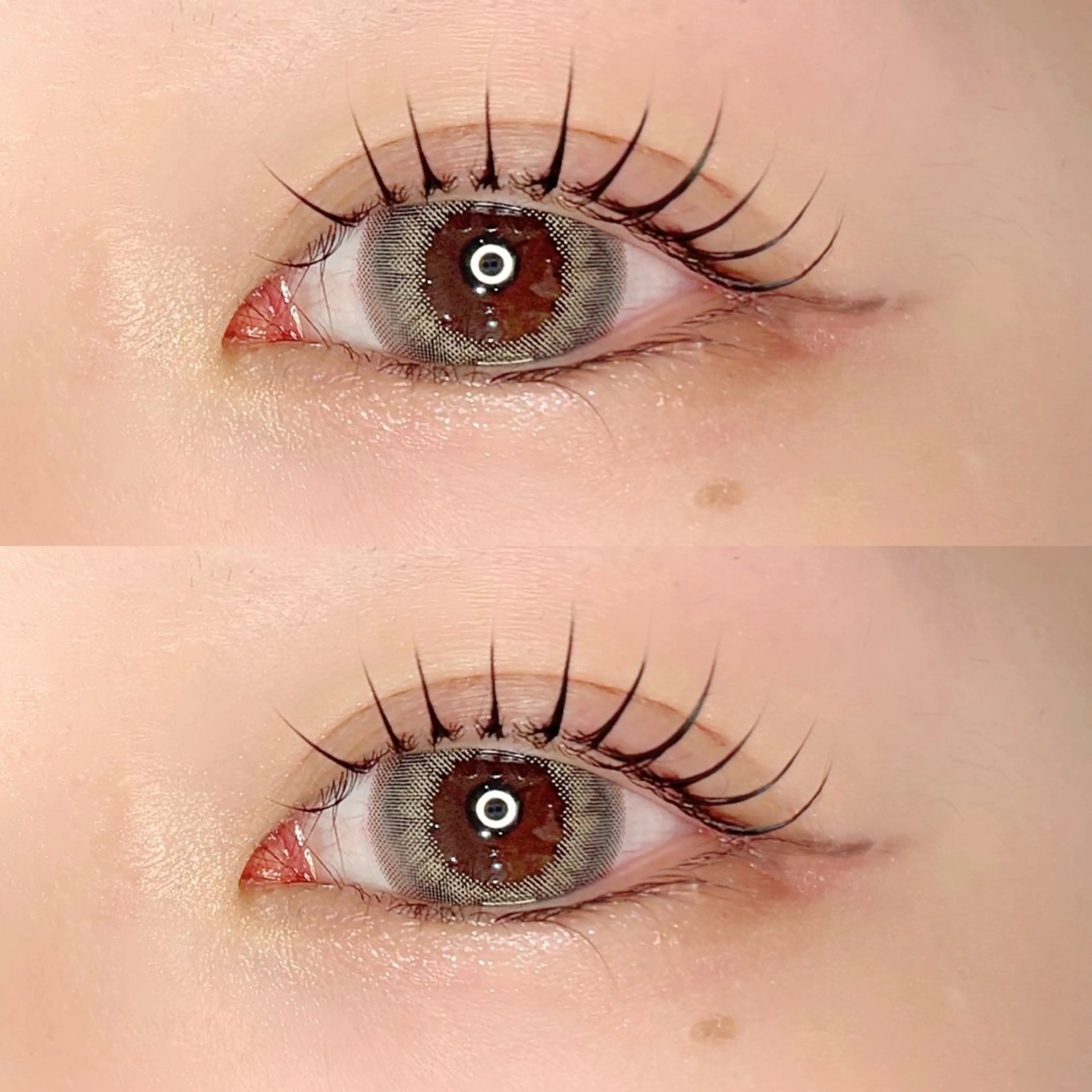 マツエク・マツパ マツパ Akari🖤 韓国アイドルまつぱのマツエク・マツパデザイン