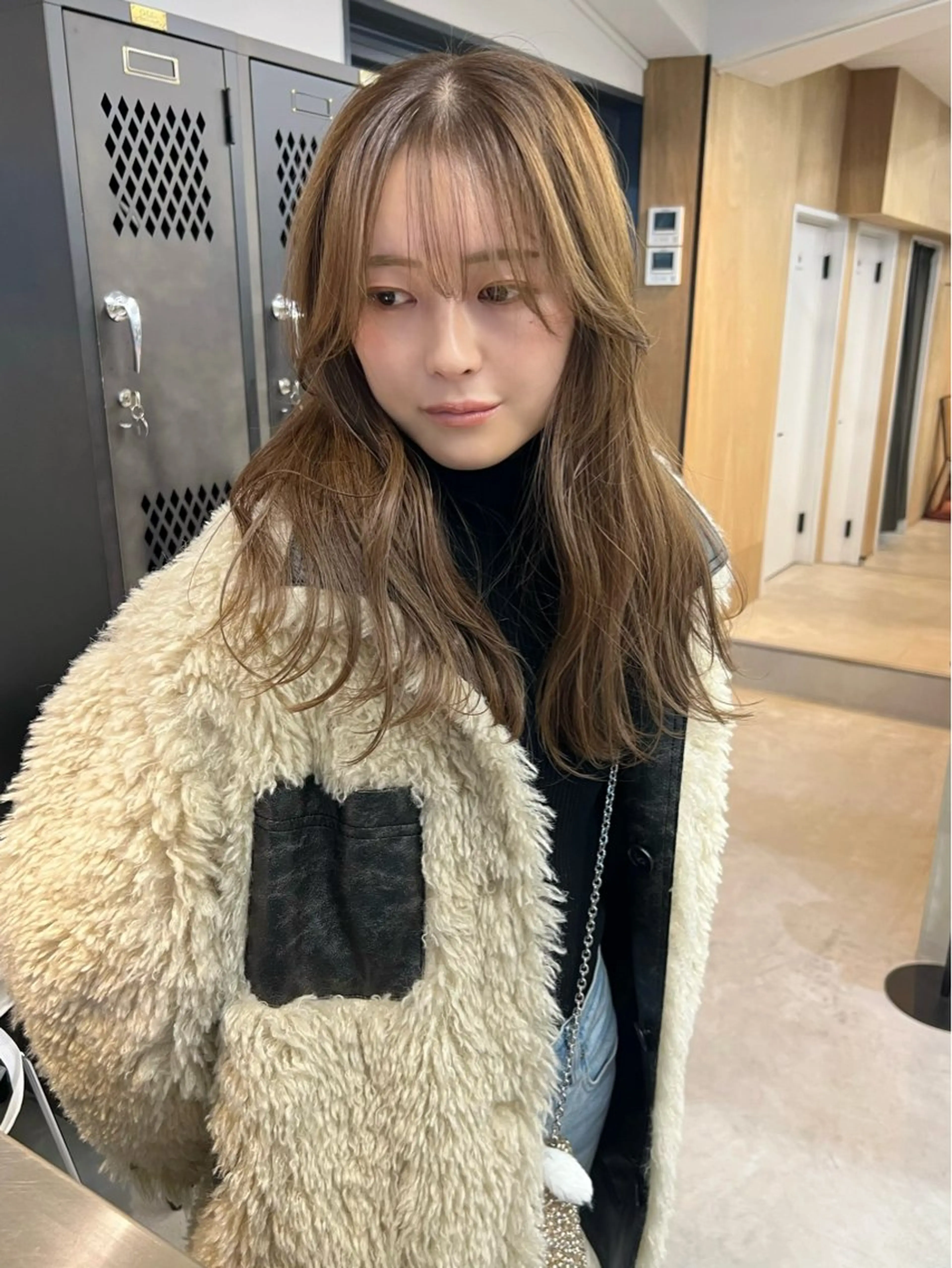 セミロング カラー カット ヘアカラー トリートメント 樫原裕二/レイヤー カット/透明感カラーのヘアスタイル