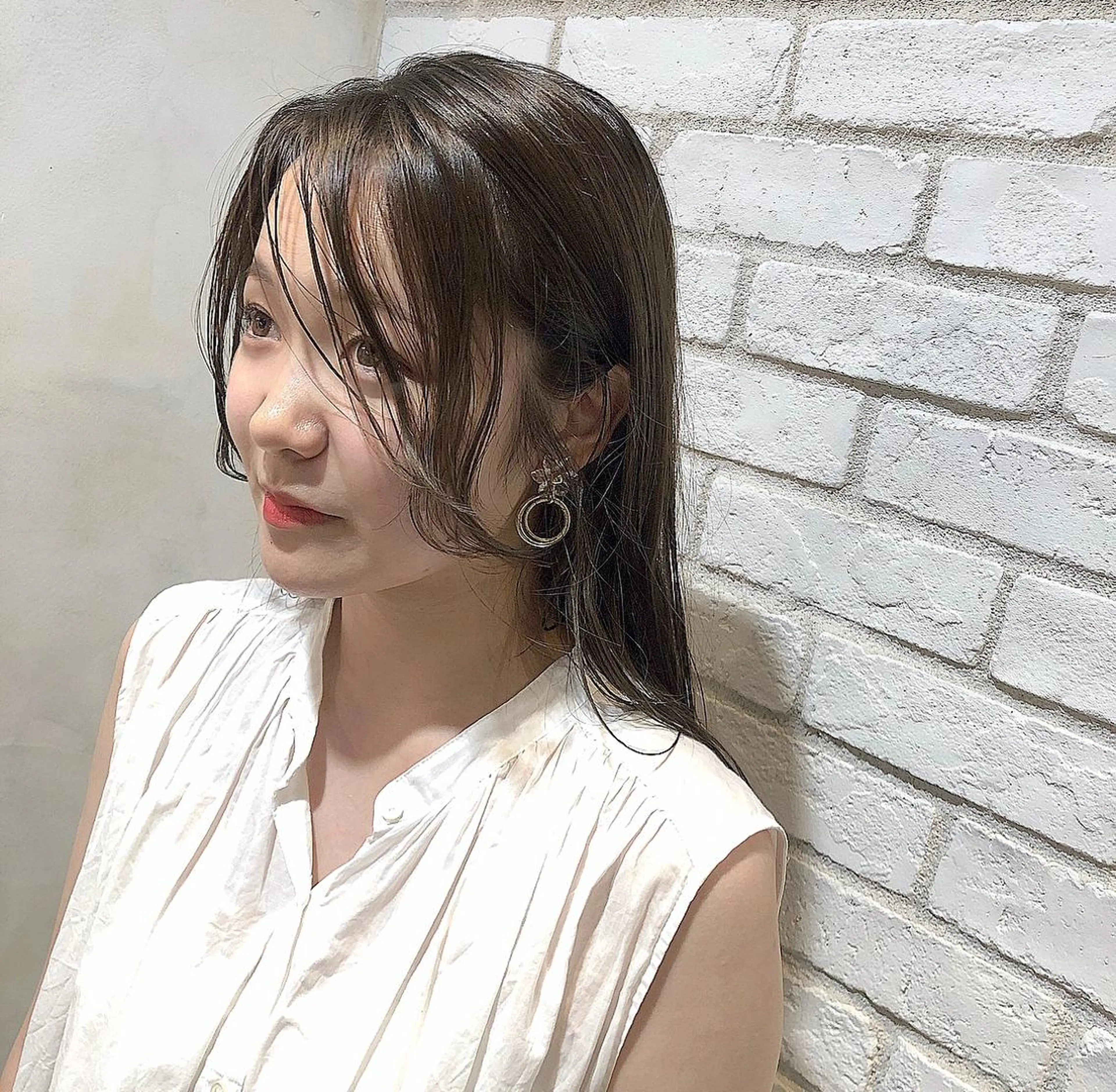 ロング カラー 圧倒的透明感カラー nana🦕のヘアスタイル