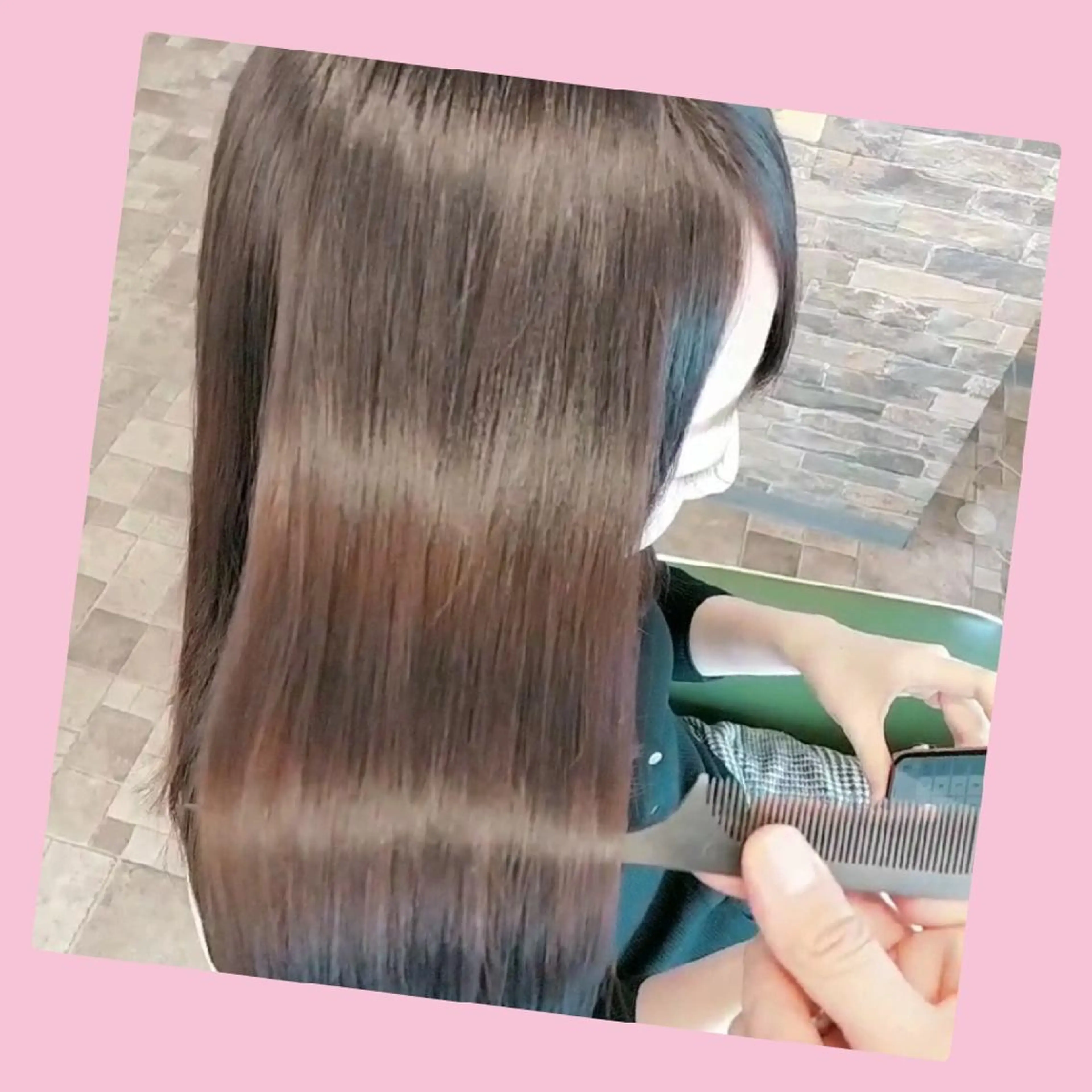 ミディアム カラー アクアカラー 顔周りカット 髪質改善 小顔カット トリートメント デザインカラー髪質 改善Lilithのその他イメージ