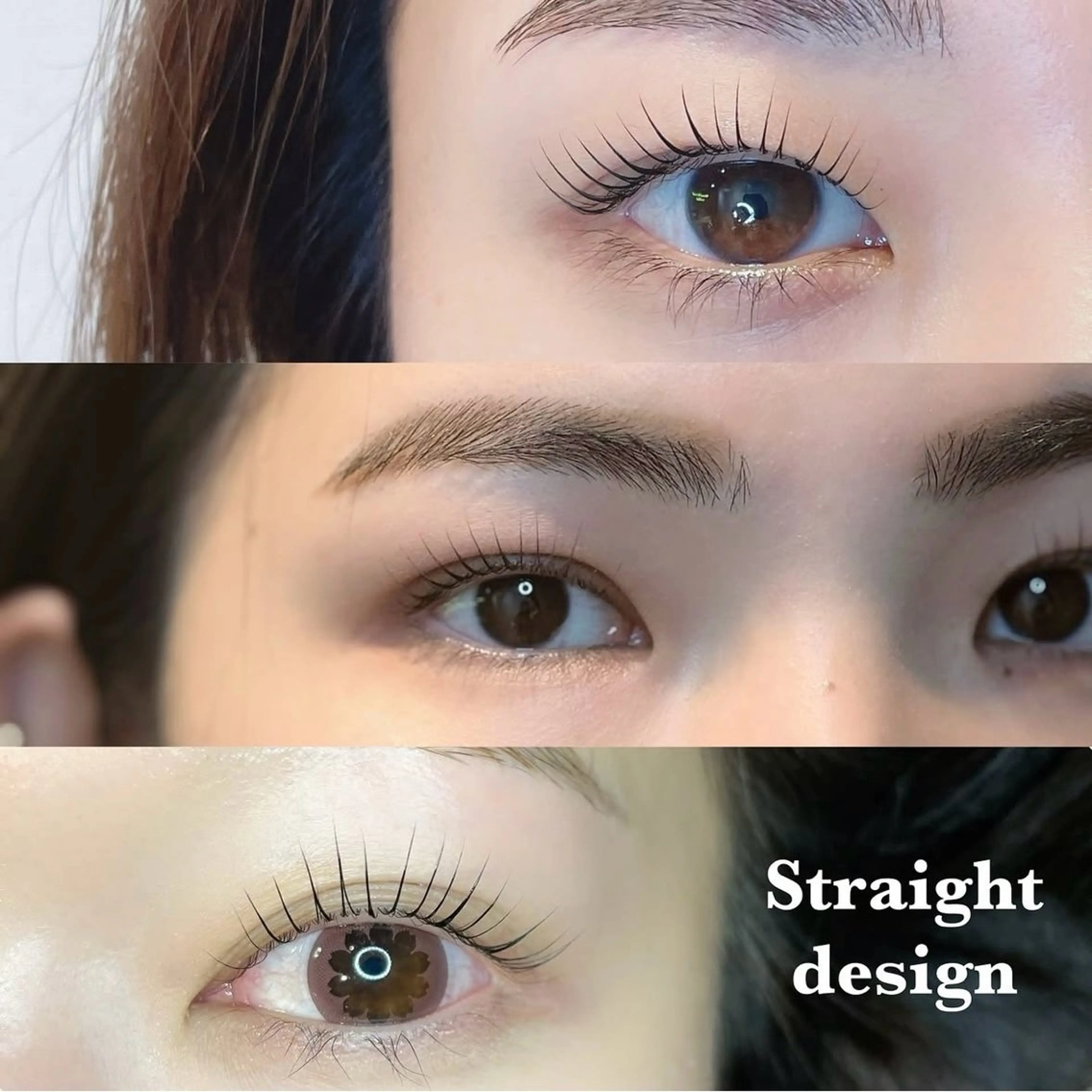 マツエク・マツパ Kaoru .のマツエク・マツパデザイン