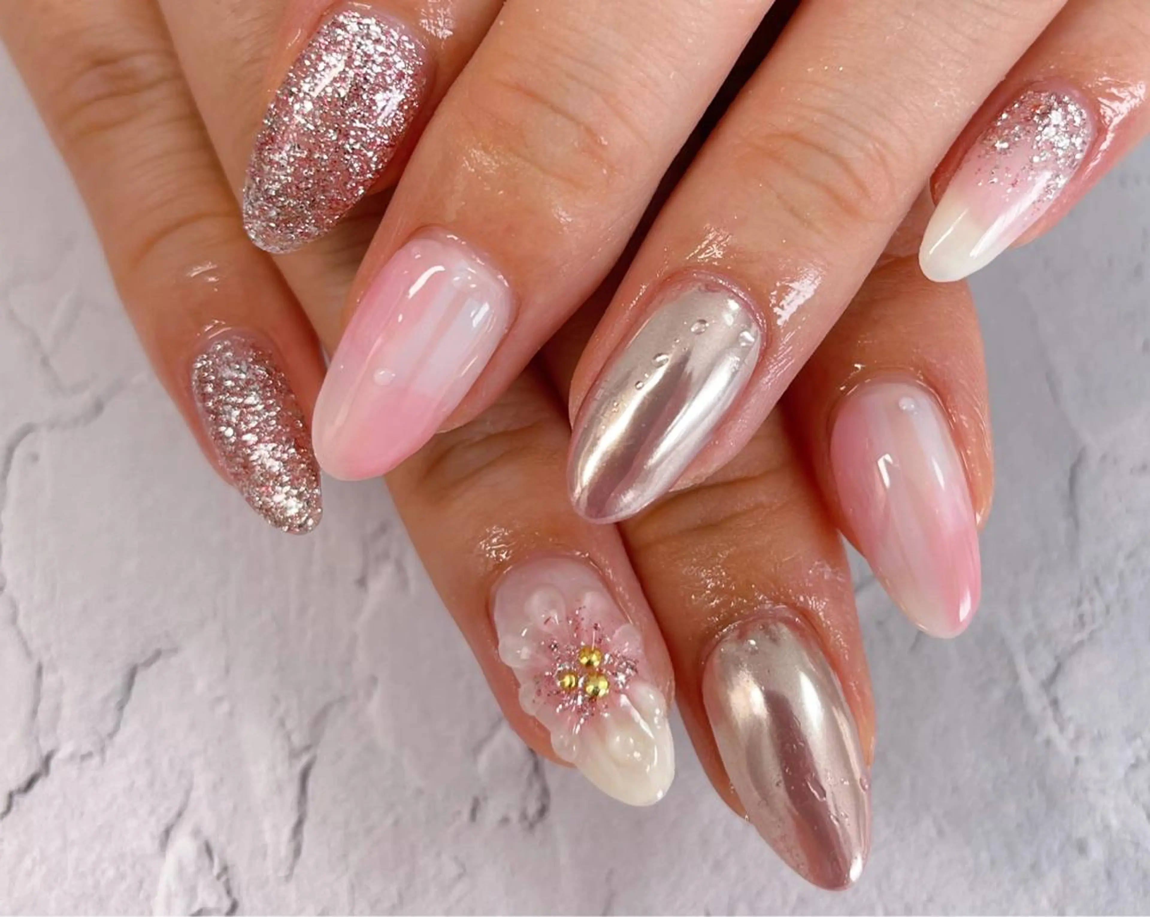 ネイル ハンドネイル celica所属・松田 由真のネイルデザイン