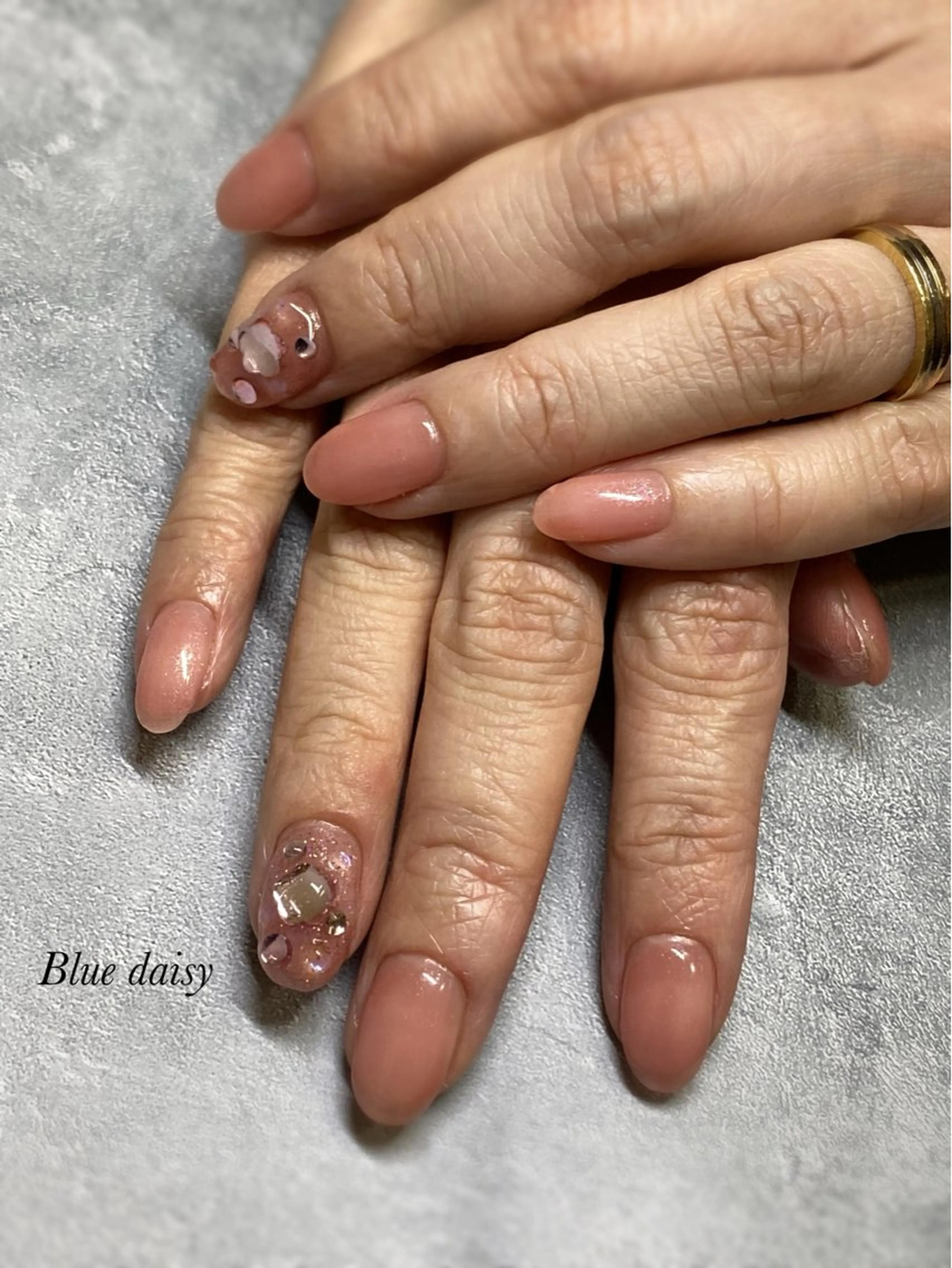 ネイル 春ネイル ハンドネイル Blue　daisy　栄本店 【ブルーデイジー】所属・Blue daisy 栄本店のネイルデザイン