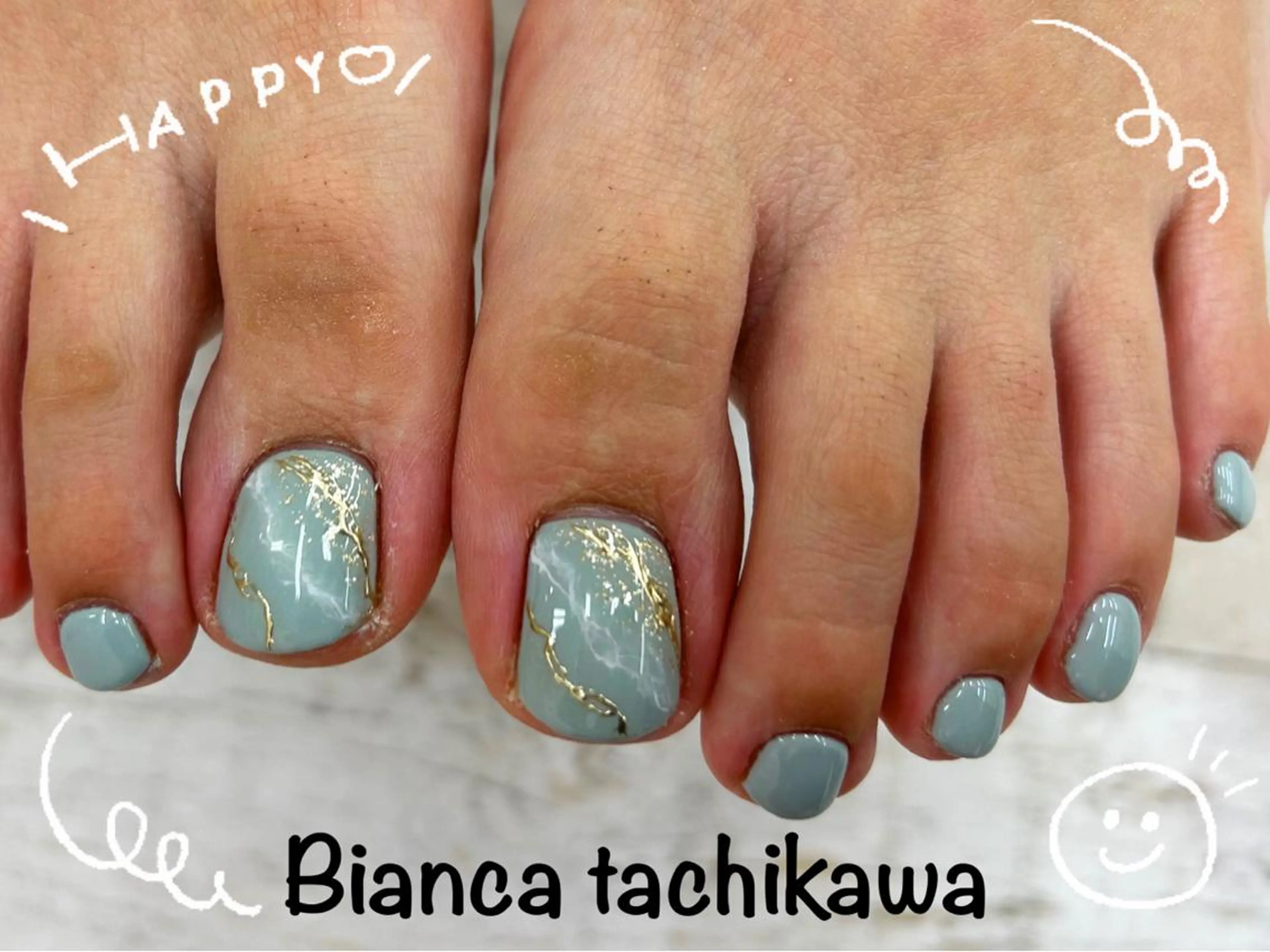 ネイル Bianca 立川店 小川のネイルデザイン