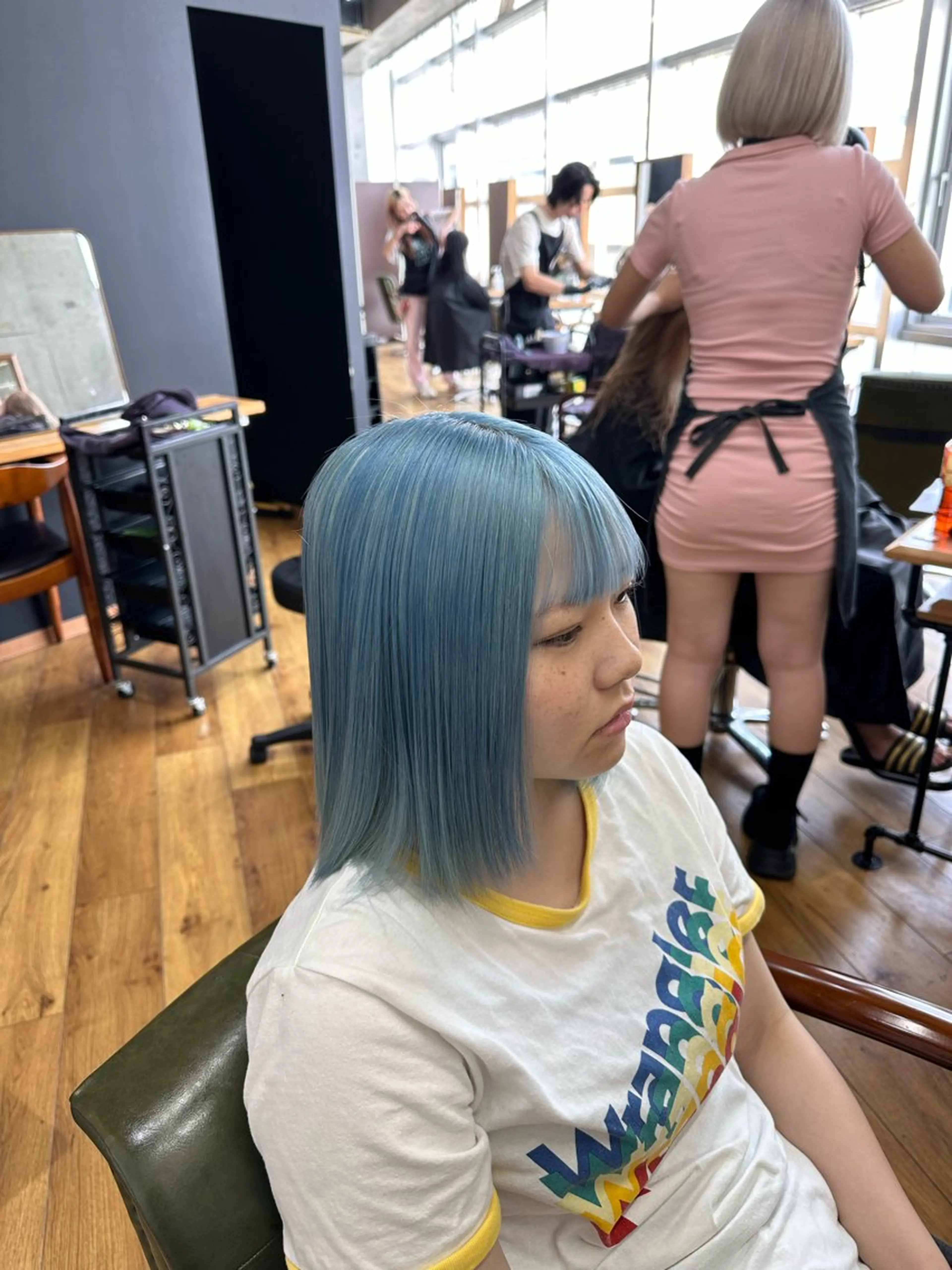 ミディアム カラー ヘアカラー トリートメント 【バレイヤージュ】 🔥メンズRYUTAのヘアスタイル