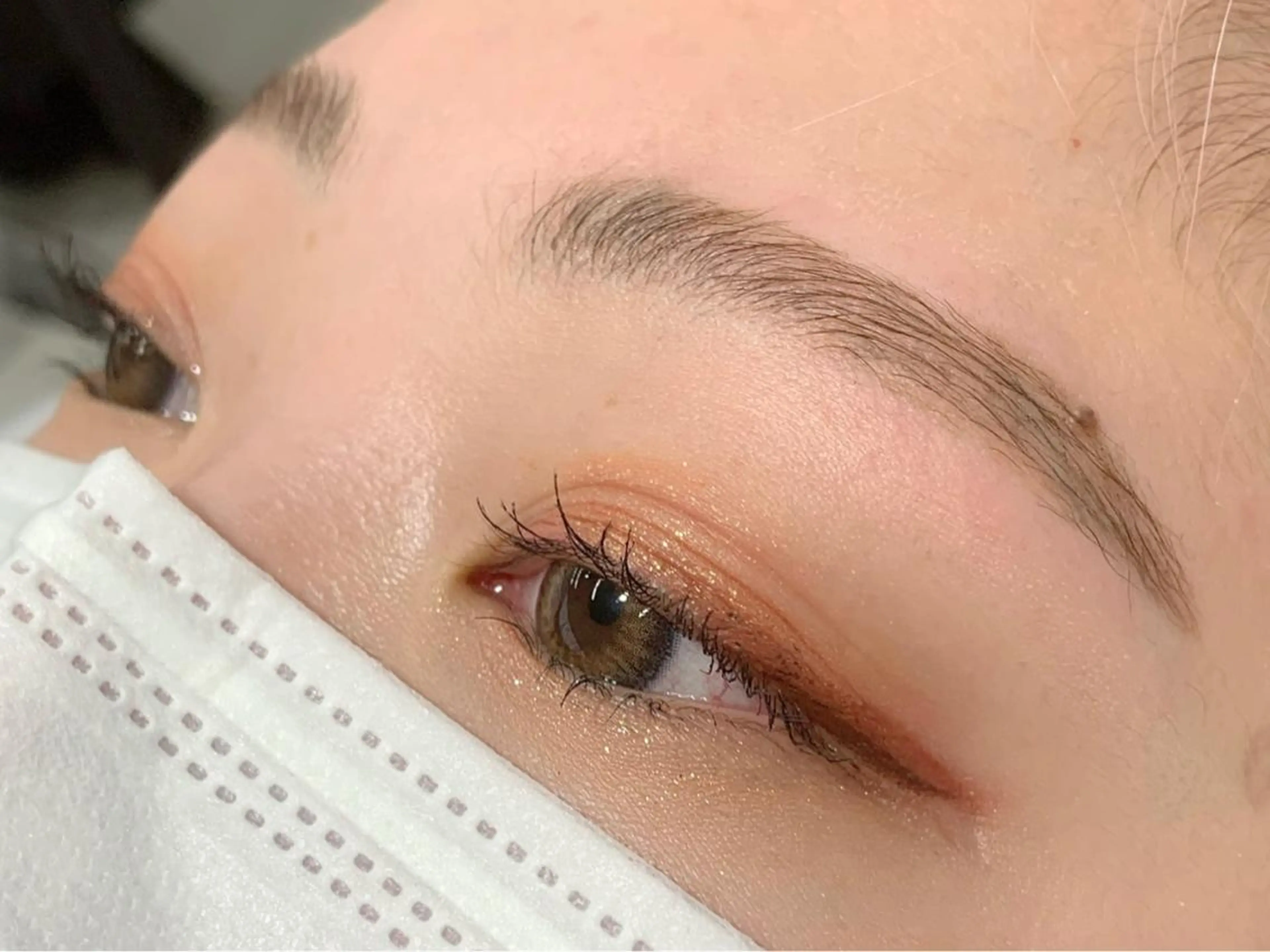 アイブロウ ハリウッドブロウリフト Reve代官山 suzukaのマツエク・マツパデザイン