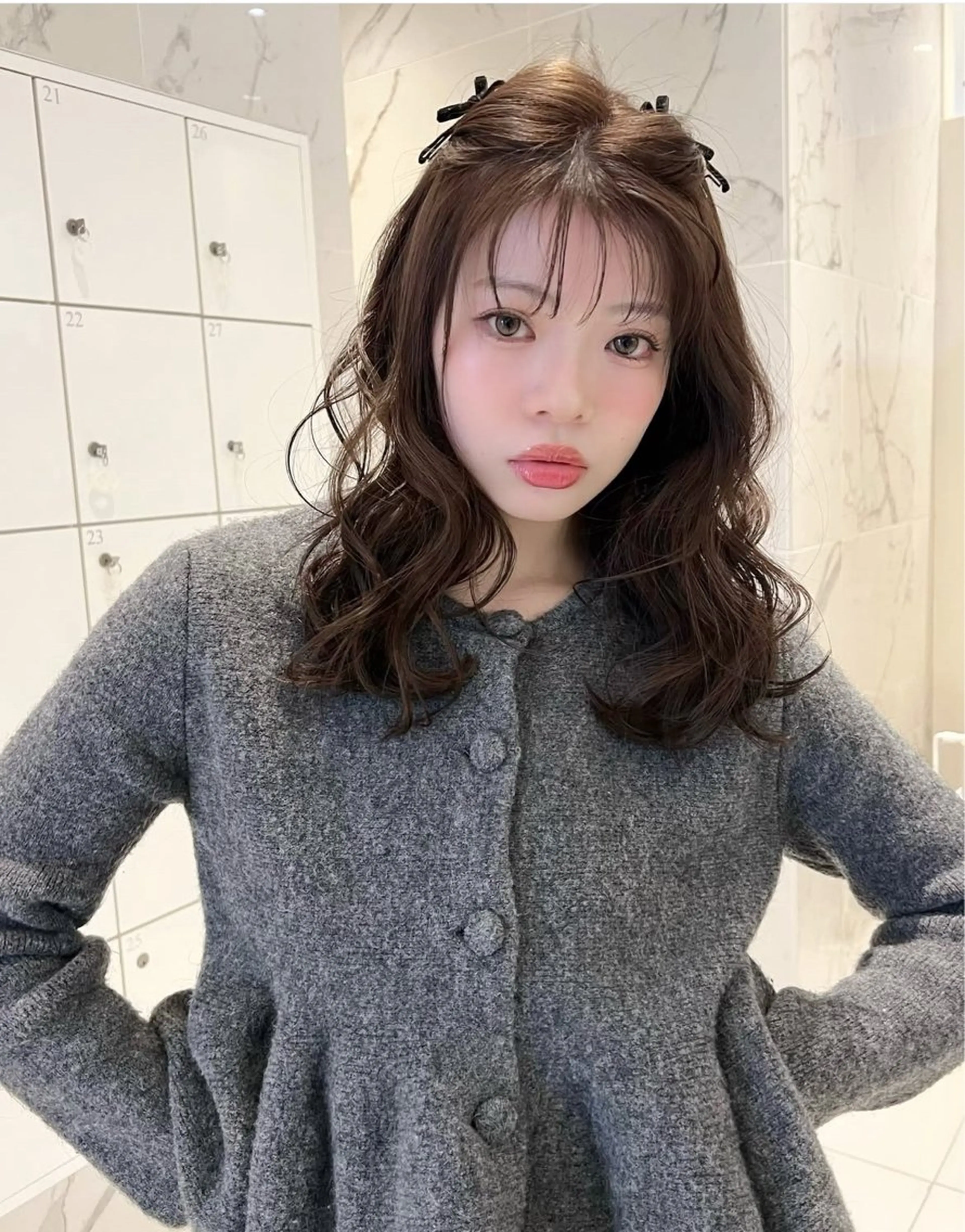 ミディアム 似合わせカット/ カホのヘアスタイル