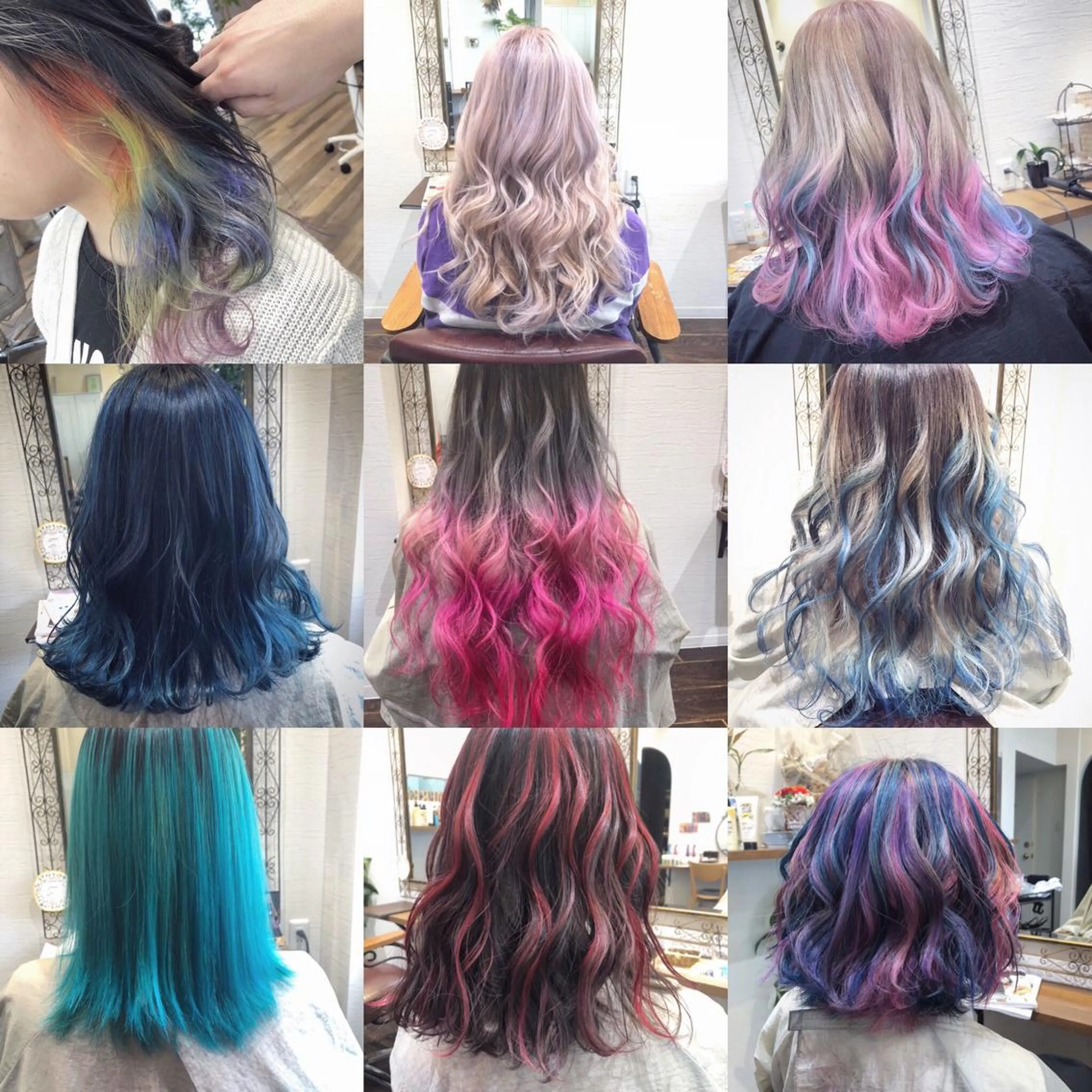 ロング 皆巳 達郎のヘアスタイル