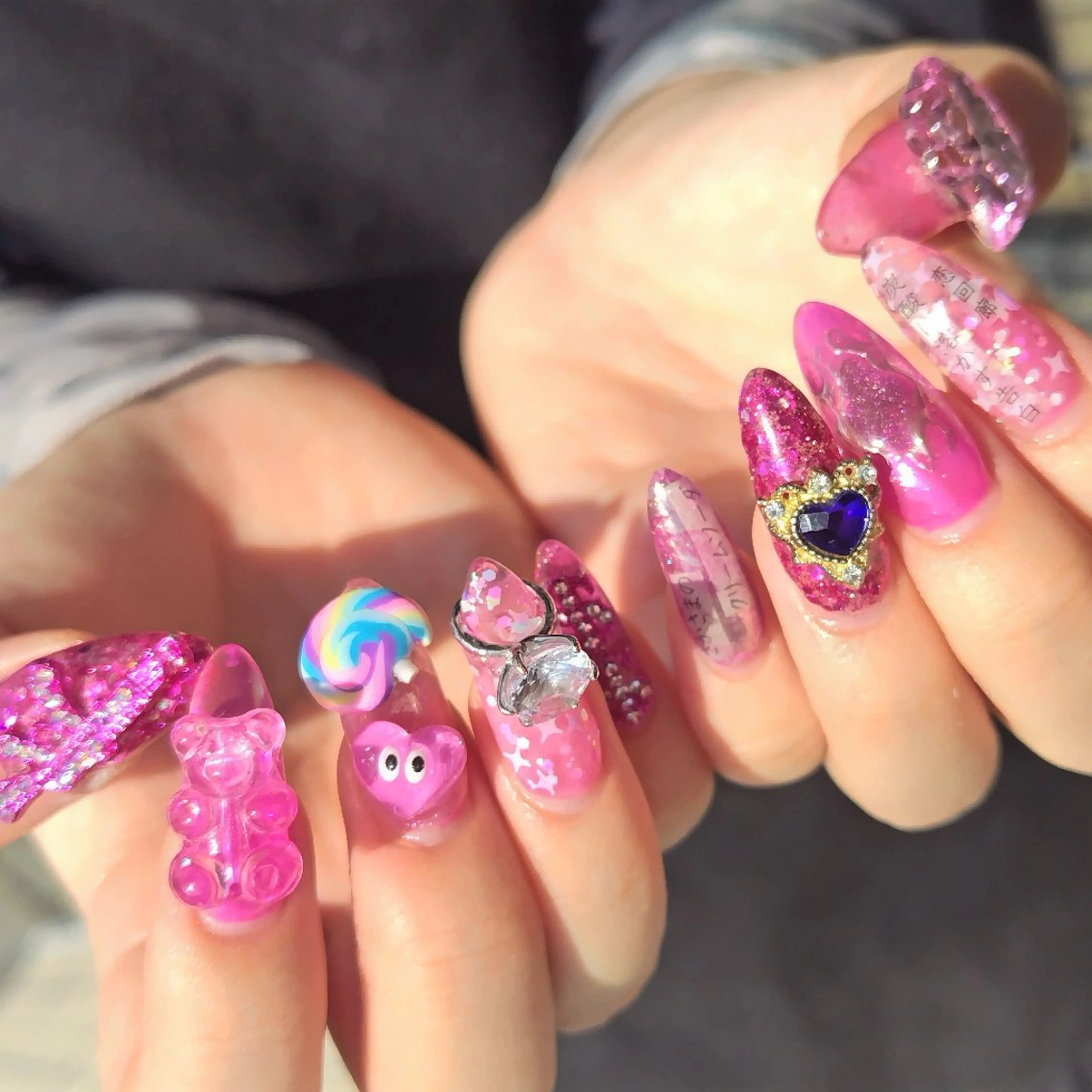 ネイル ピンク EASTHAM 吉田 毬乃のネイルデザイン