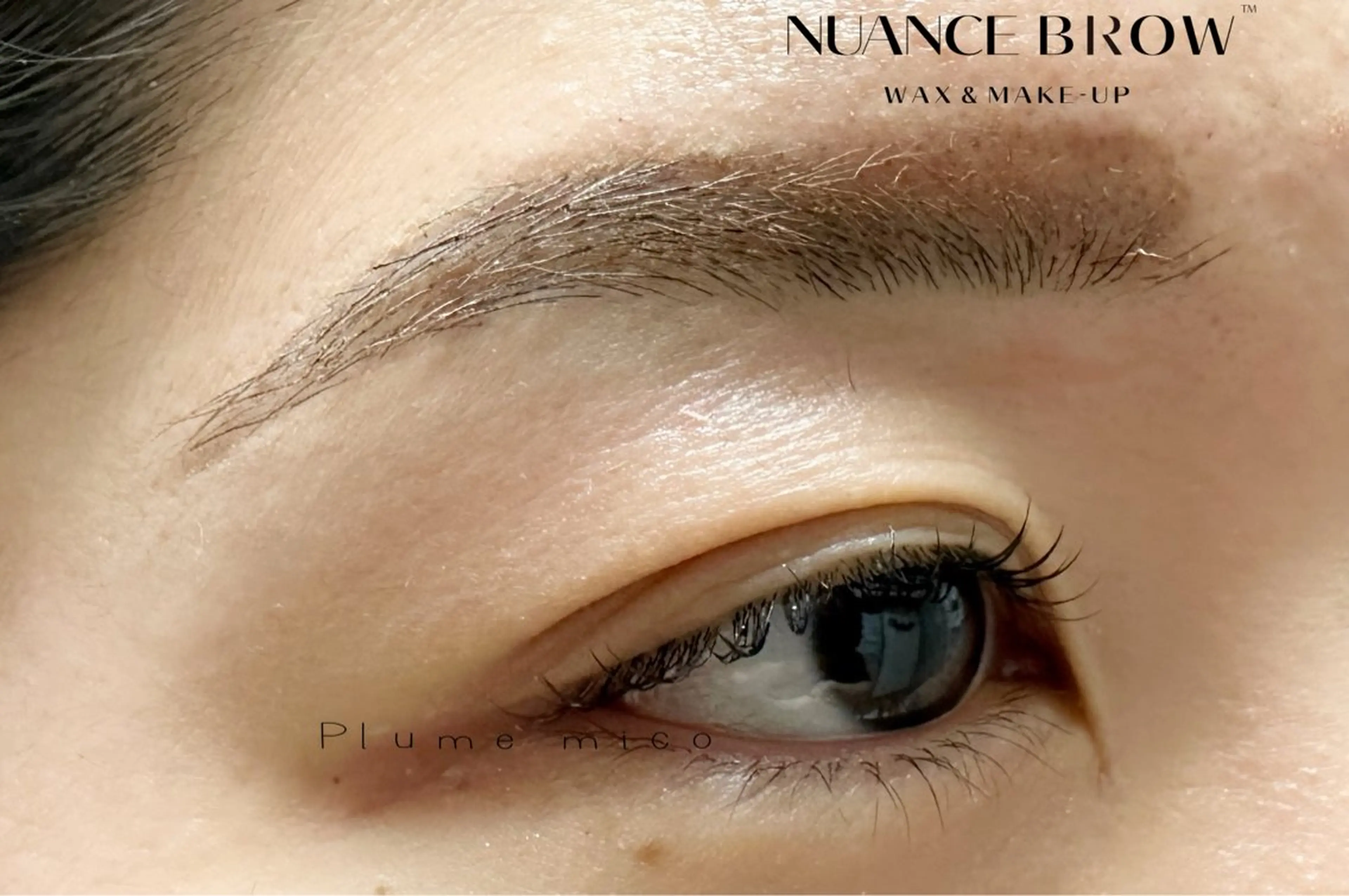 アイブロウ ワックス脱毛 Plume micoのマツエク・マツパデザイン