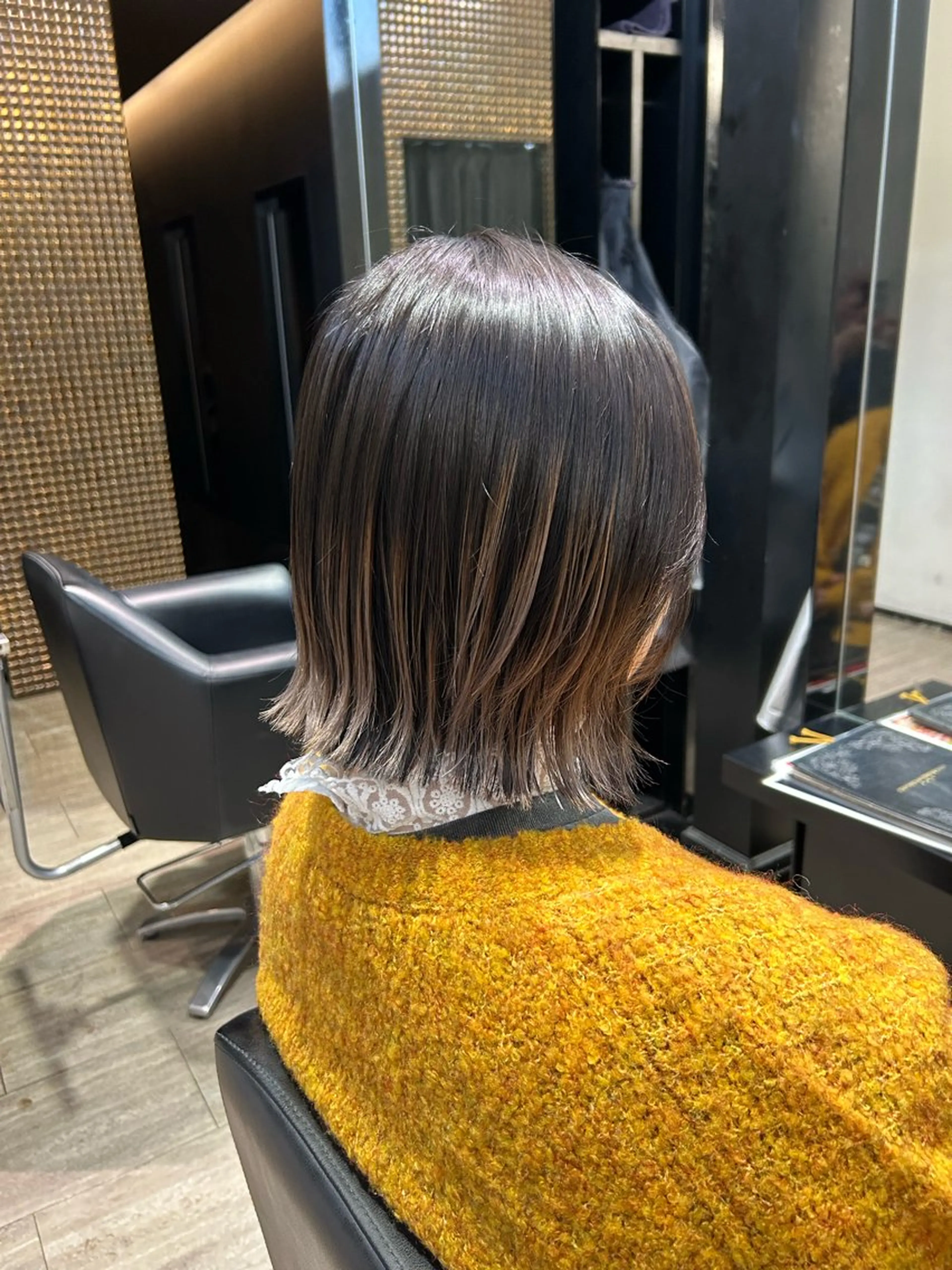 ショート ヘアカラー トリートメント ishizuka toaのヘアスタイル
