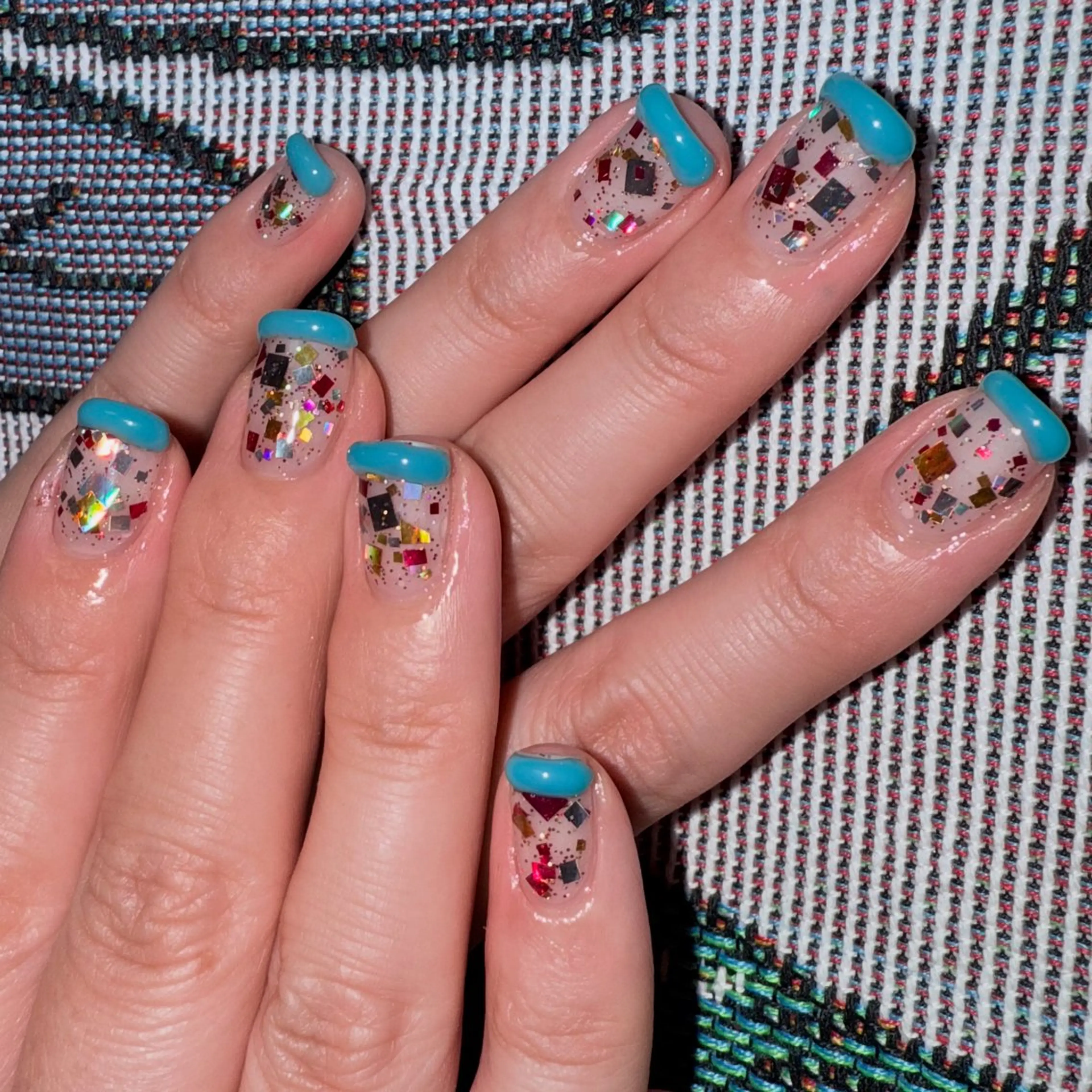 ネイル シンプルネイル ハンドネイル posa nail モエミのネイルデザイン