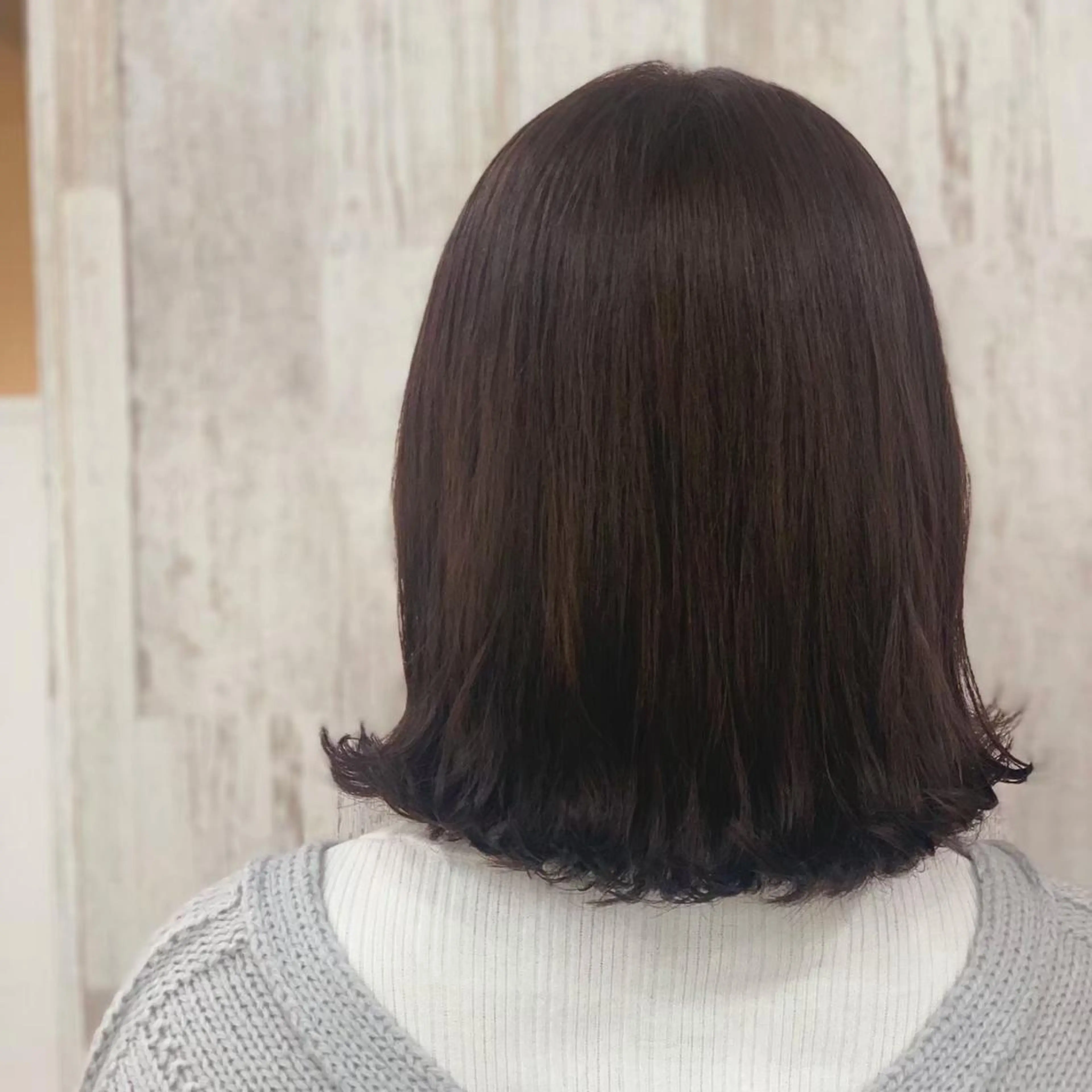 ミディアム カラー 畠中 望来のヘアスタイル