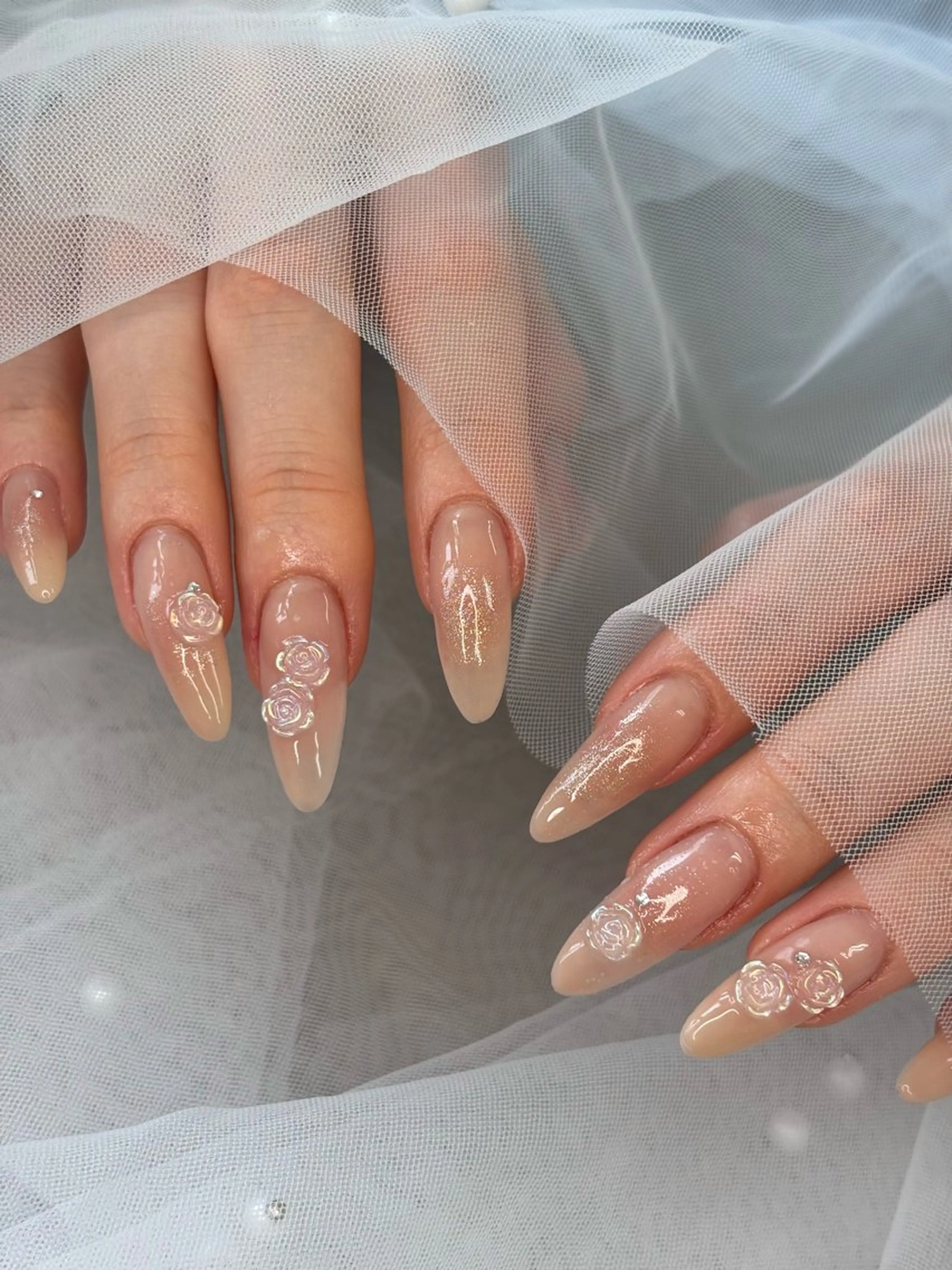 ネイル ハンドネイル salon iris 🦋北広島市大曲のネイルデザイン