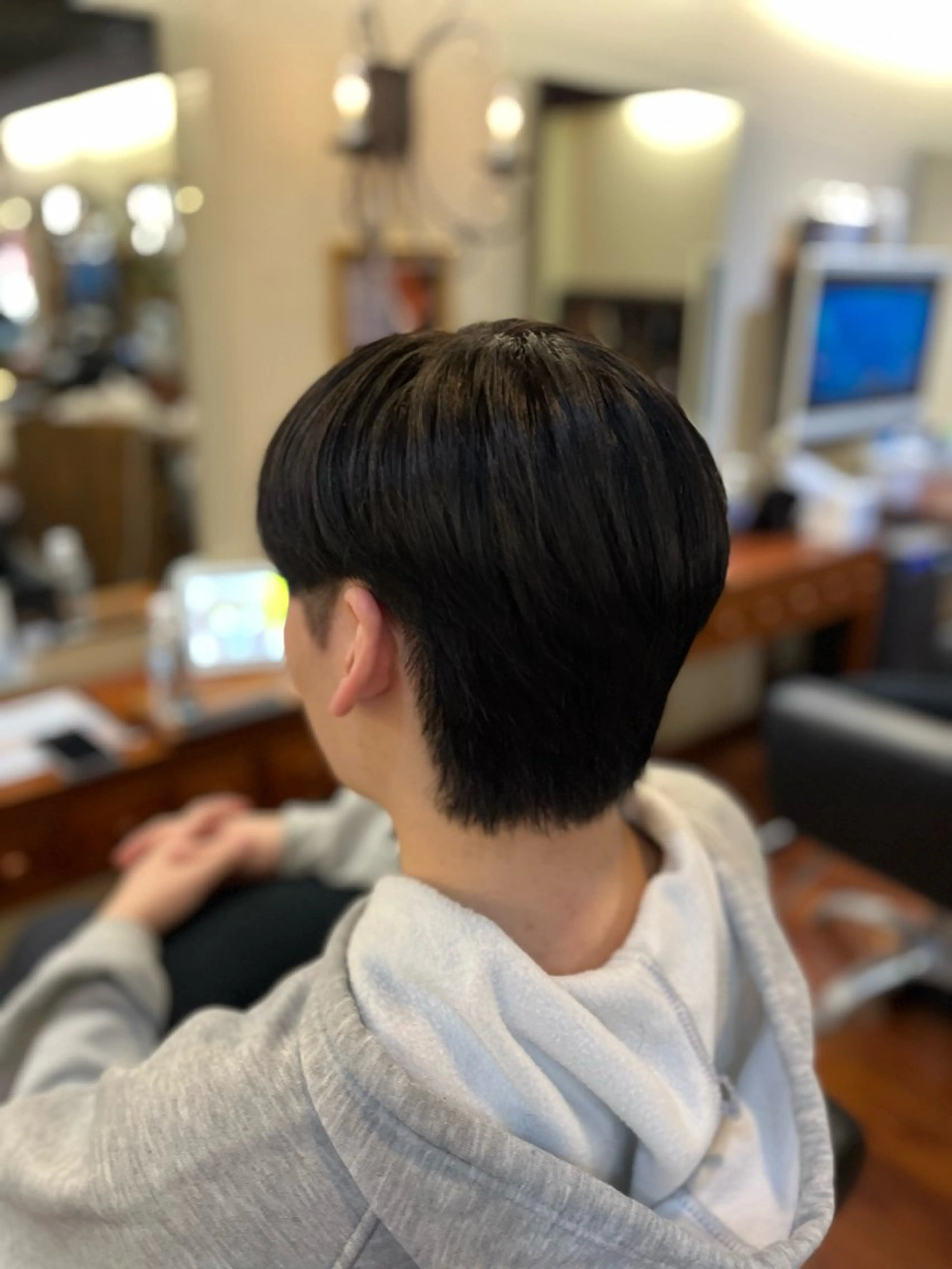 メンズ メンズウルフカット ウルフカット カット パーマ パーソナル診断 髪質改善TRのヘアスタイル