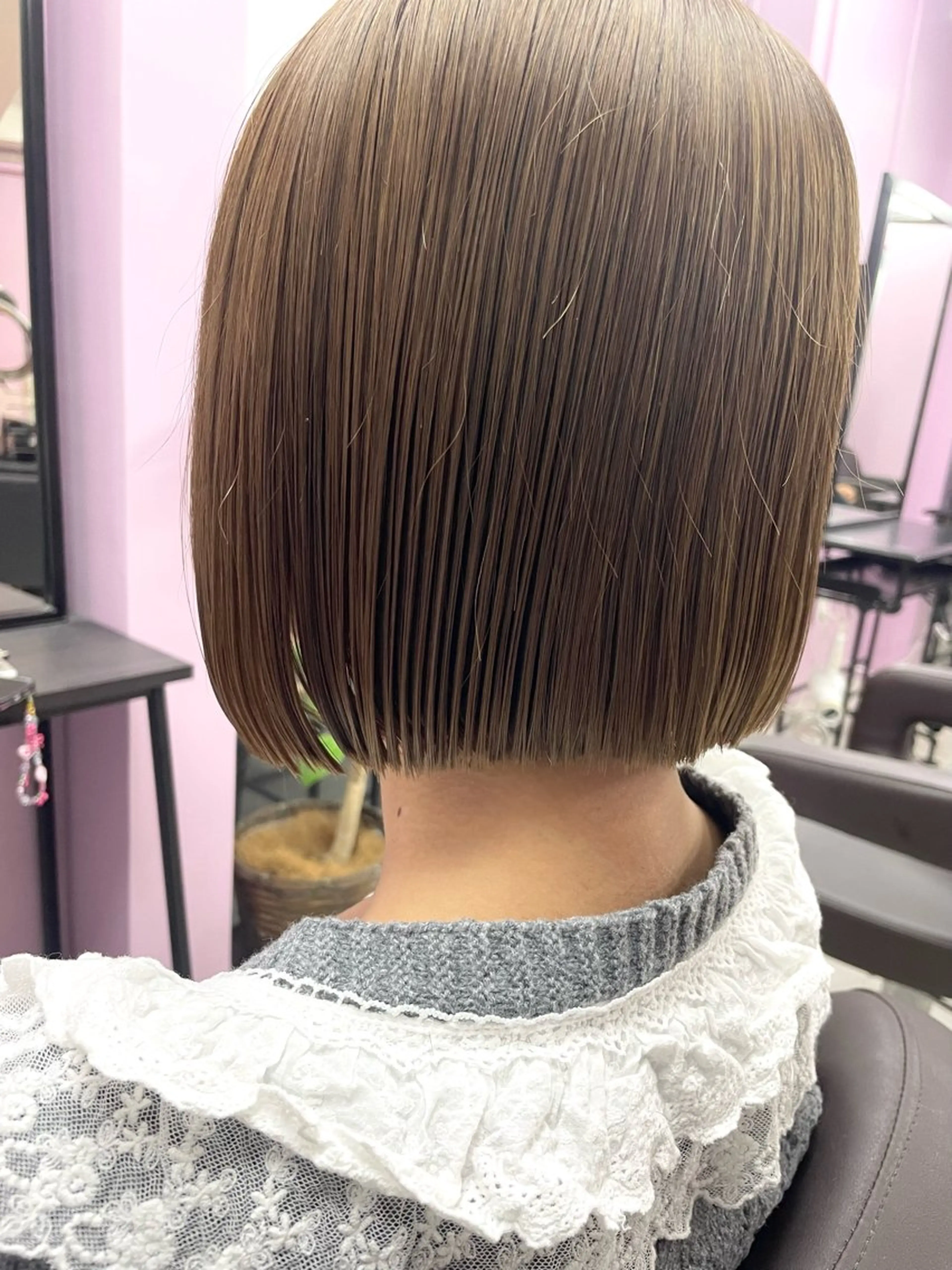 ショート カラー カット ヘアカラー トリートメント 高尾亮輔/ ボブ特化美容師のヘアスタイル